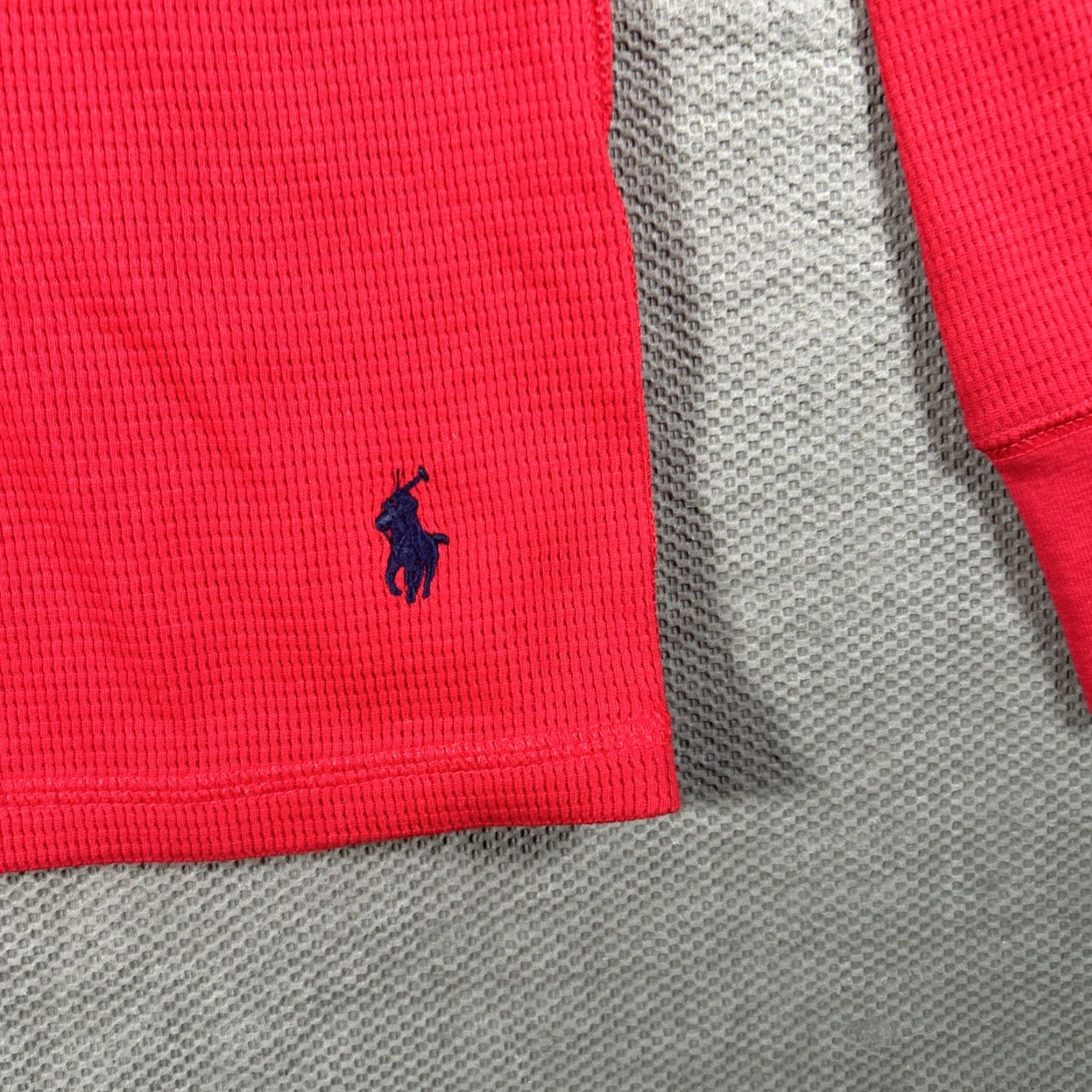 Polo Ralph Lauren VINTAGE Polo Ralph Lauren Pullover Sweater Crew Neck Mens M Red Sleepwear Size US M / EU 48-50 / 2 - 4 Thumbnail