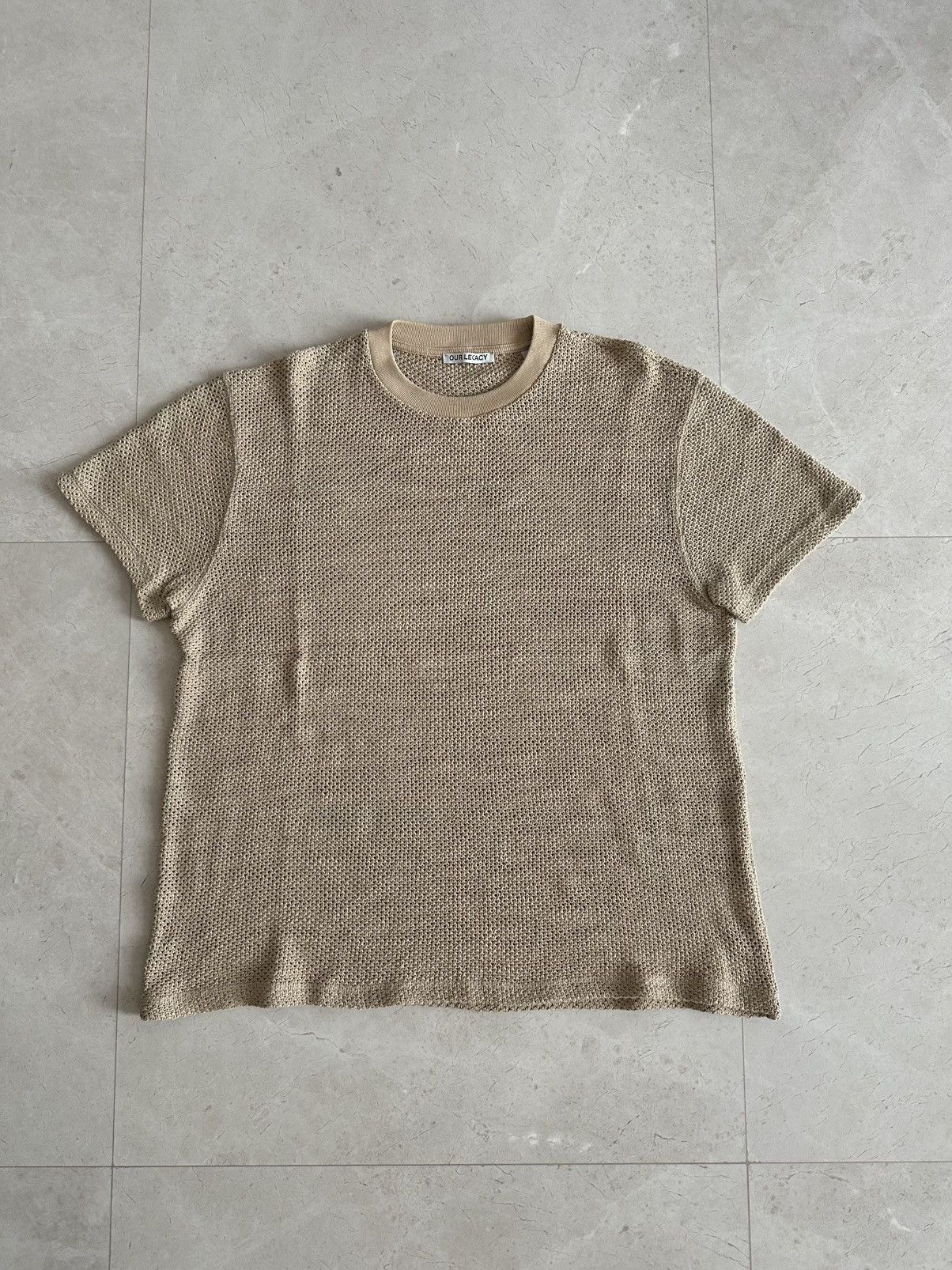 Our Legacy Rope Weave T-Shirt Size US S / EU 44-46 / 1 - 5 Thumbnail