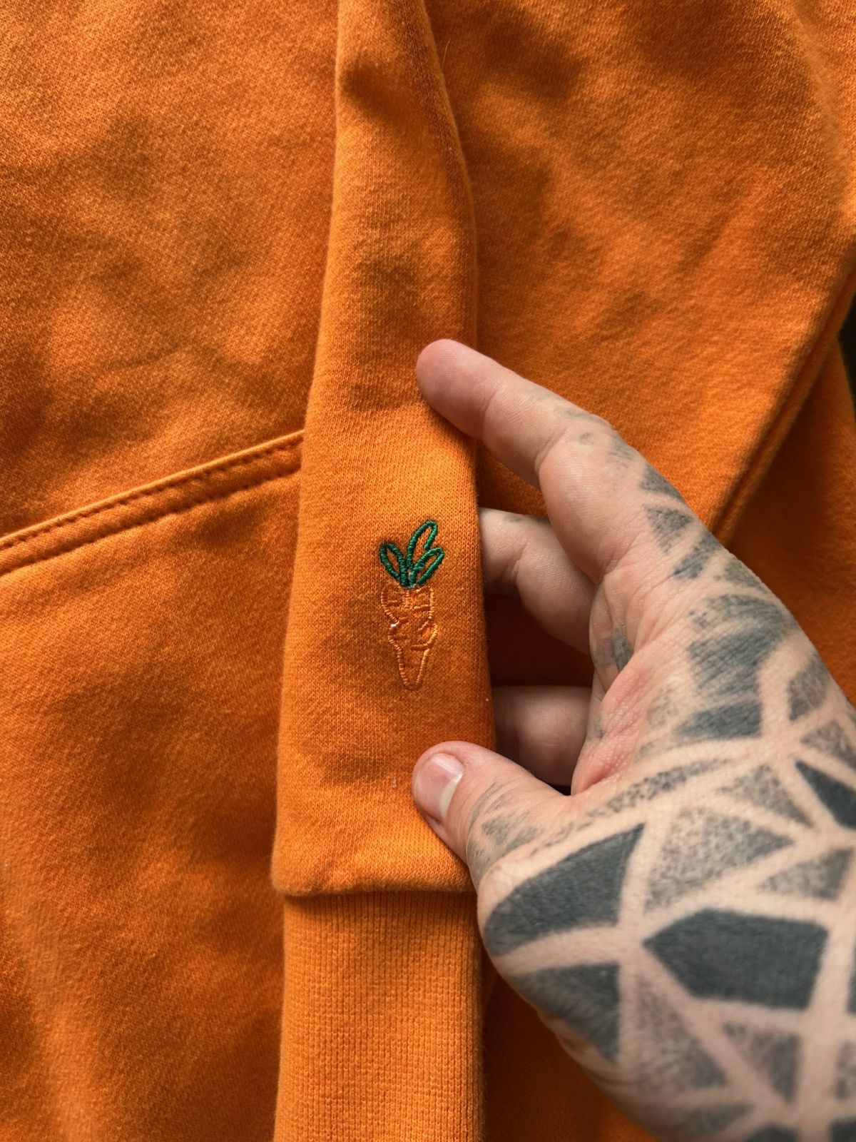 Carrots by Anwar Carrots Crocs X Carrots Collab Hoodie Orange With Embroidery Size US S / EU 44-46 / 1 - 2 Thumbnail