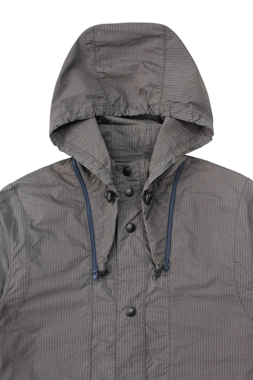 Armani 2000S ARMANI EXCHANGE HOODED BUTTON UP JACKET Size US M / EU 48-50 / 2 - 4 Thumbnail