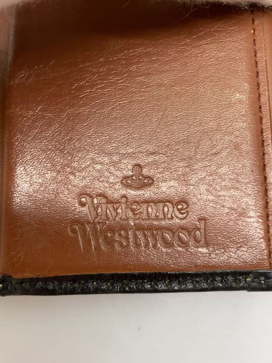 Vivienne Westwood Contrast Stitch Orb Leather Wallet Size ONE SIZE - 4 Thumbnail