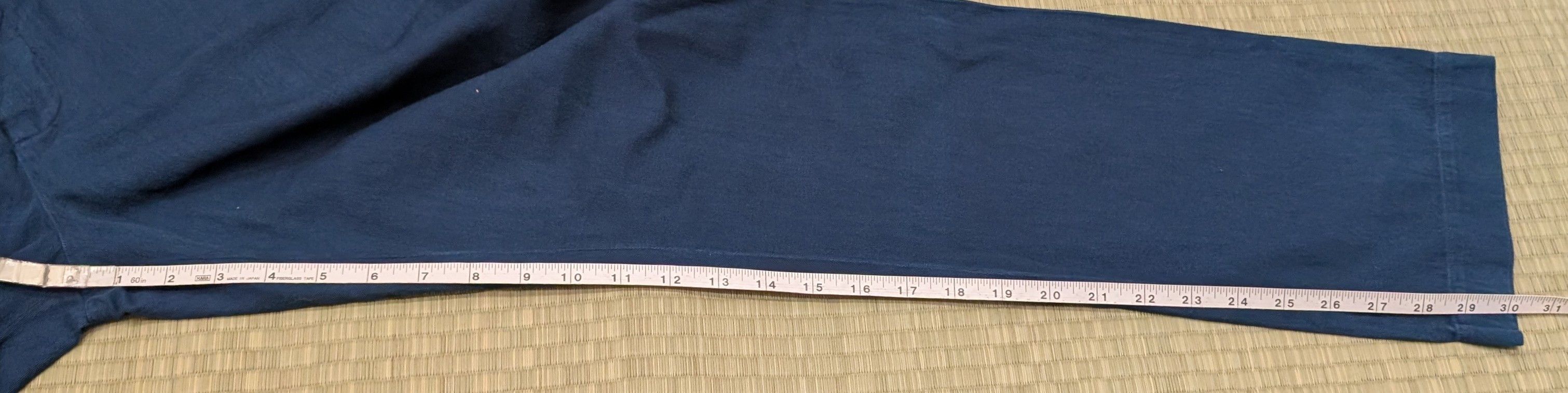 Industry of All Nations Industry of All Nations Cotton Twill Chinos 12 Dip Indigo Size US 32 / EU 48 - 6 Thumbnail