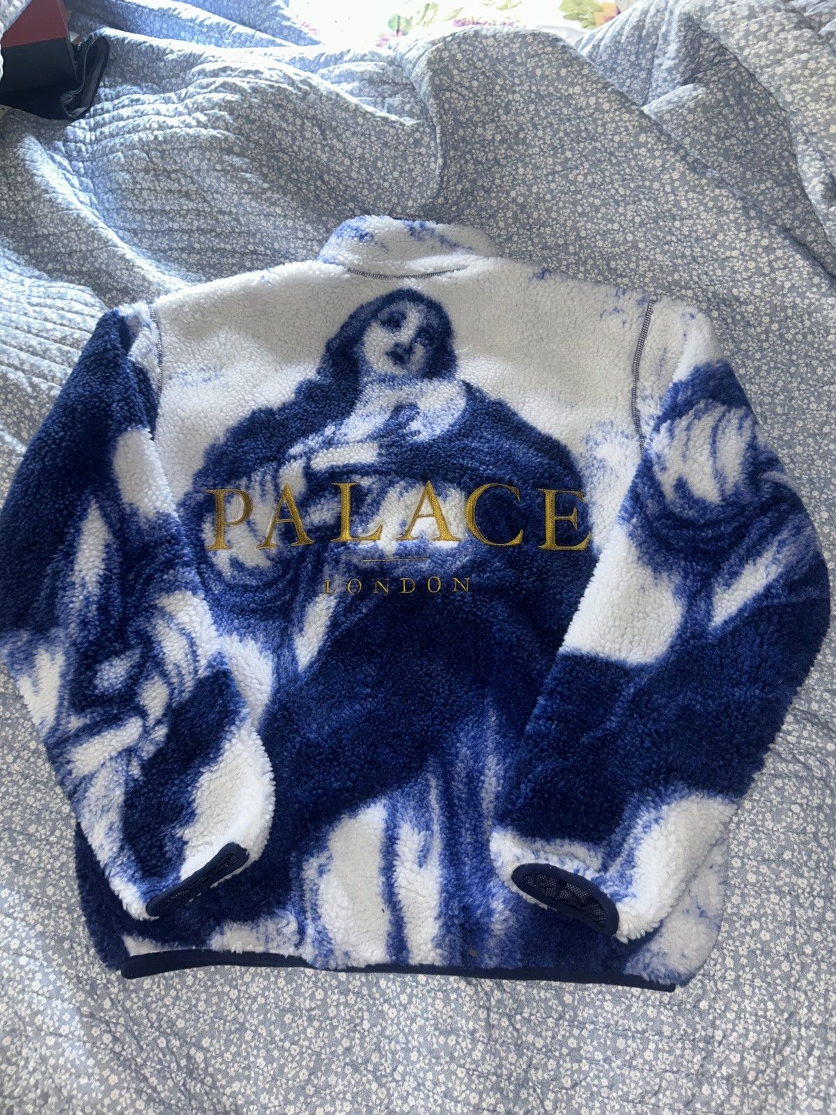 Palace Palace holy grail funnel fleece white medium Size US M / EU 48-50 / 2 - 1 Thumbnail
