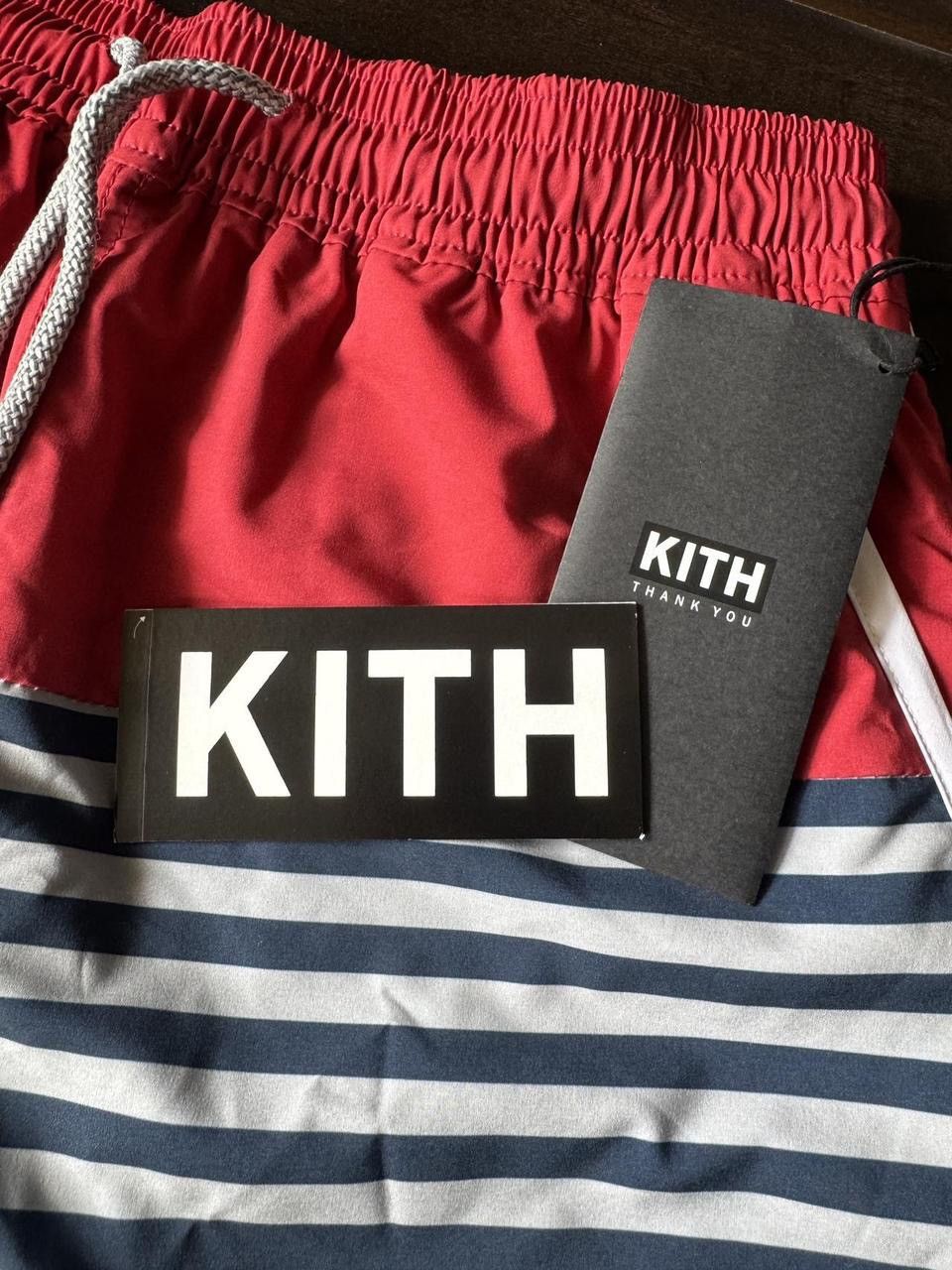 Kith Kith Striped Swim Trunks SZ S - Red/Multi Size US 29 - 5 Thumbnail