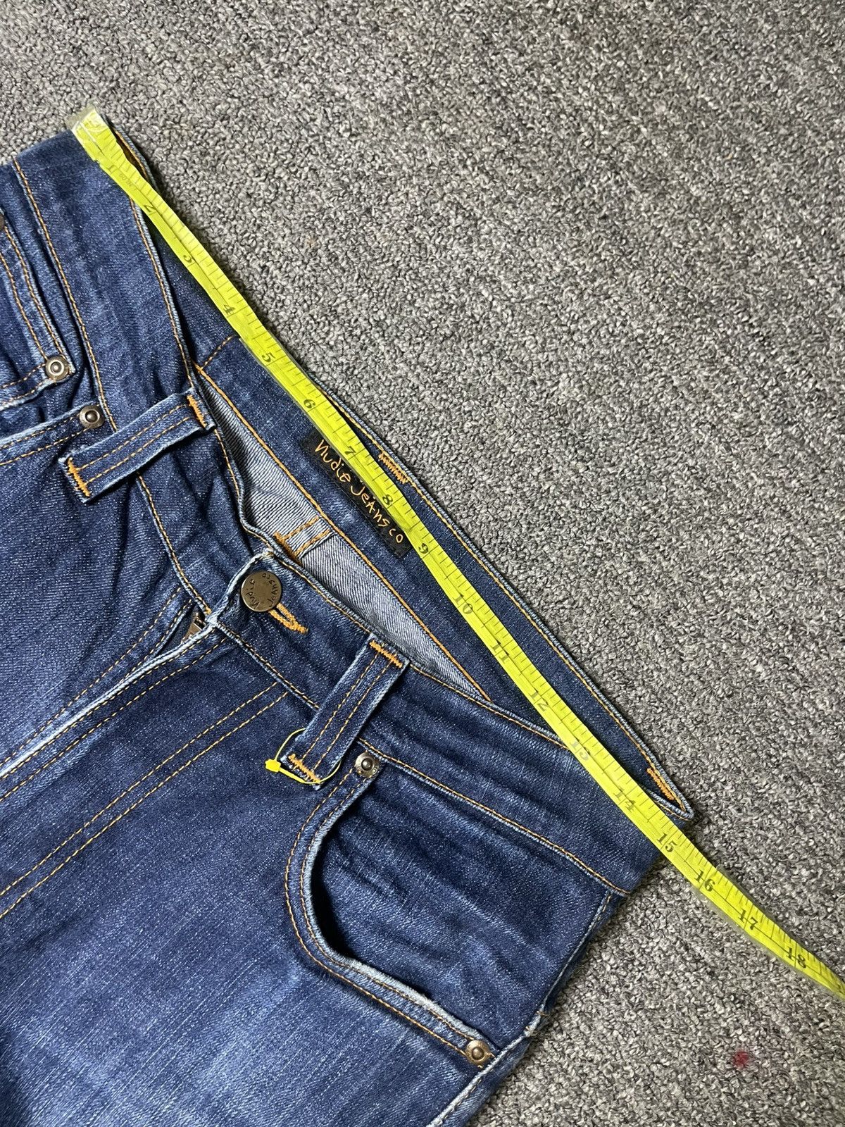 Nudie Jeans × Vintage Vintage NUDIE JEANS Organic Cotton Slim Fit Jeans (117) Size US 30 / EU 46 - 4 Thumbnail