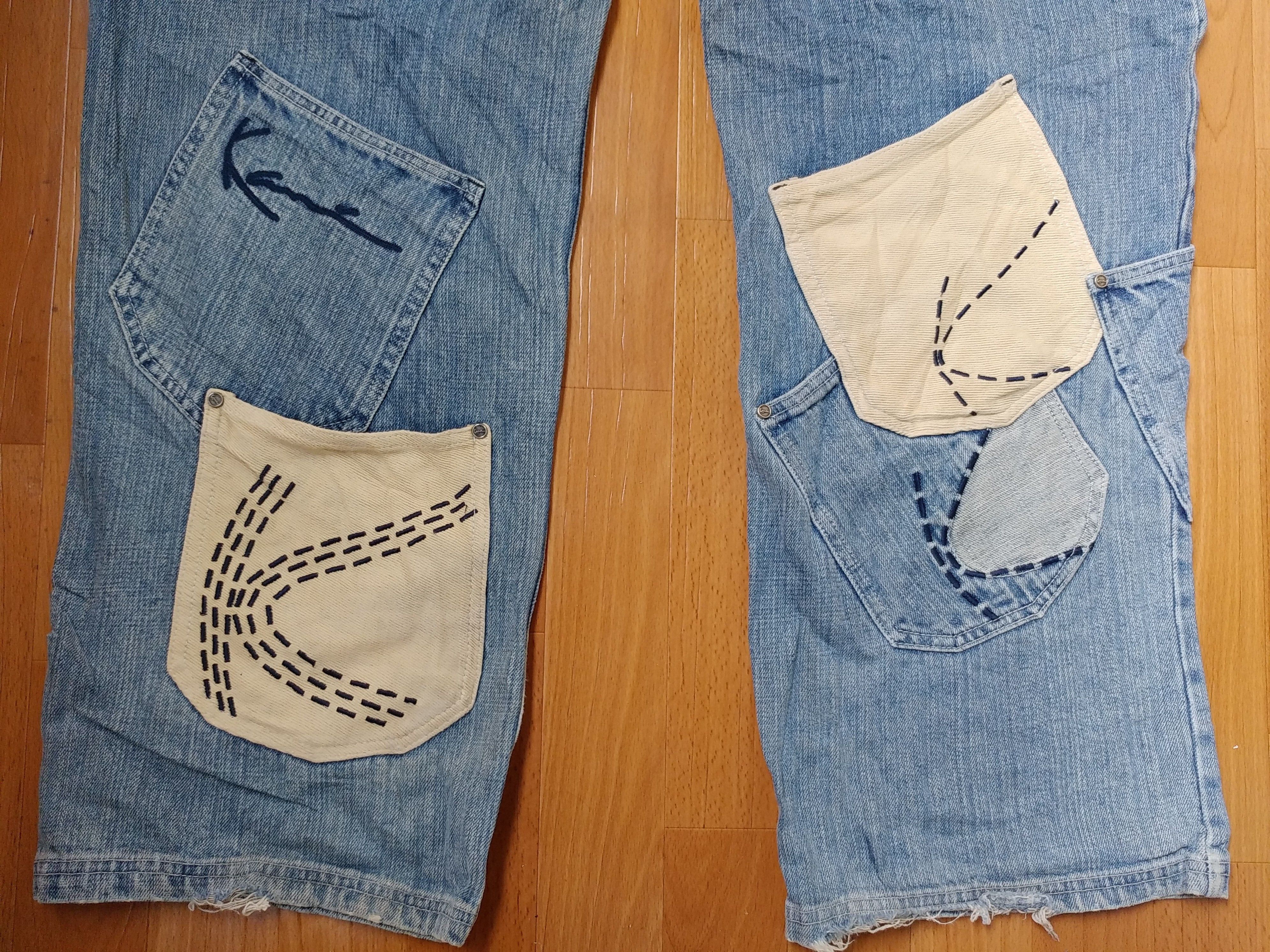 Karl Kani KARL KANI jeans, baggy, vintage Kani jeans, 90s hip hop W 34 Size US 34 / EU 50 - 5 Thumbnail