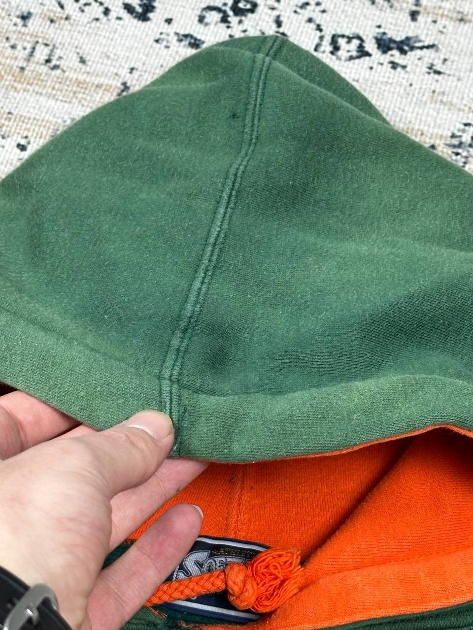 Vintage Vintage Miami Hurricanes Rare Oversized Hoodie Size US XL / EU 56 / 4 - 9 Thumbnail