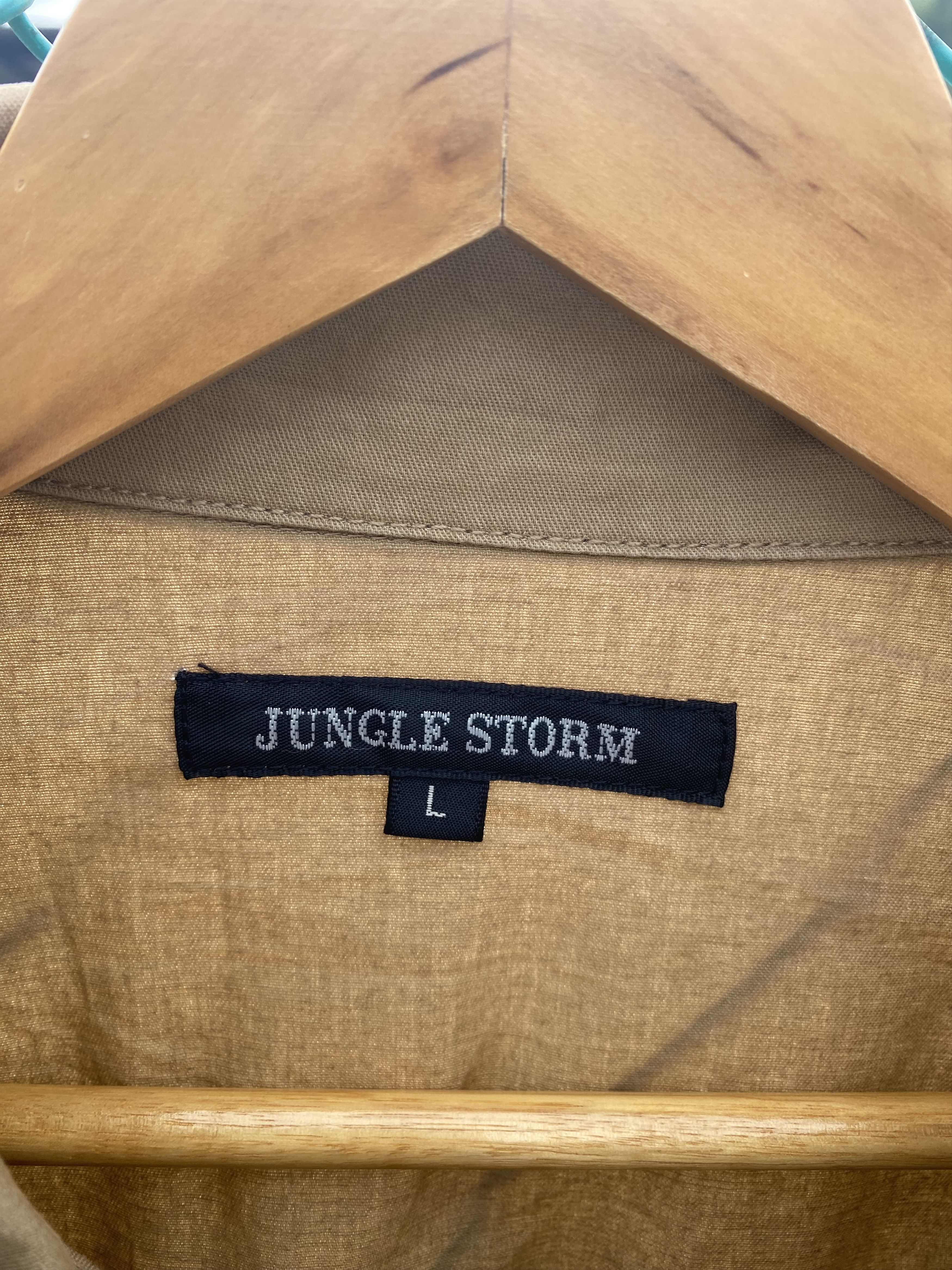 Japanese Brand Distressed Jungle Storm tactical jacket Size US L / EU 52-54 / 3 - 6 Thumbnail