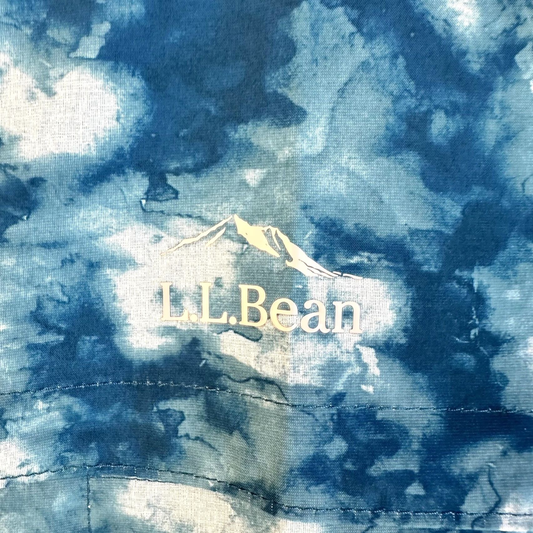 Vintage LL Bean Shirt Women 3X Plus Blue White Tropicwear Button Up Short Sleeve Fishing Size XXL / US 16-18 / IT 52-54 - 6 Thumbnail