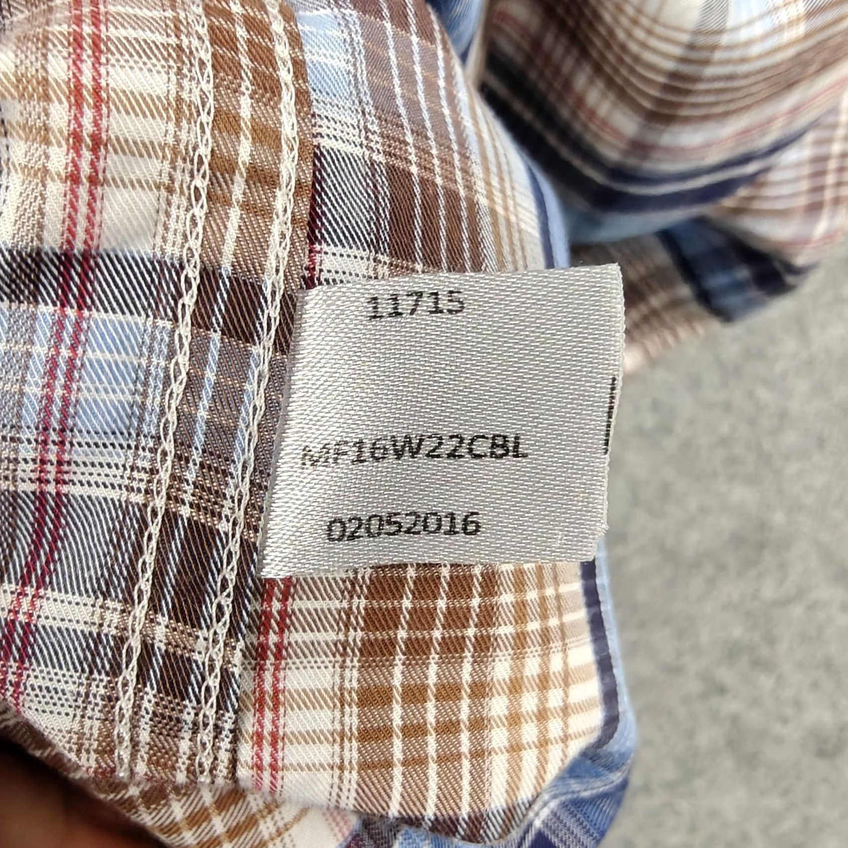 Peter Millar Peter Millar Shirt Mens XL Blue Plaid Cotton Long Sleeve Button-Up Casual Size US XL / EU 56 / 4 - 5 Thumbnail