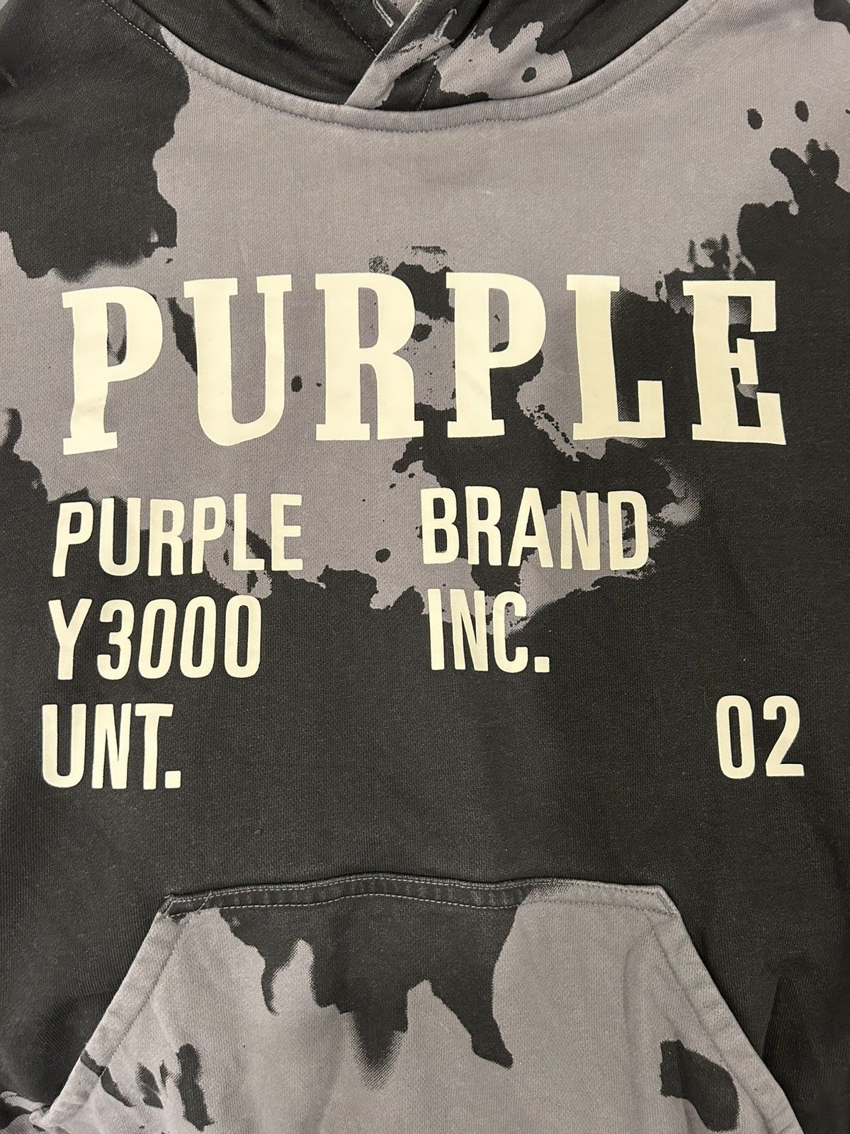 Purple Brand Purple Brand Tie Dye Logo Hoodie Size L Size US L / EU 52-54 / 3 - 5 Thumbnail