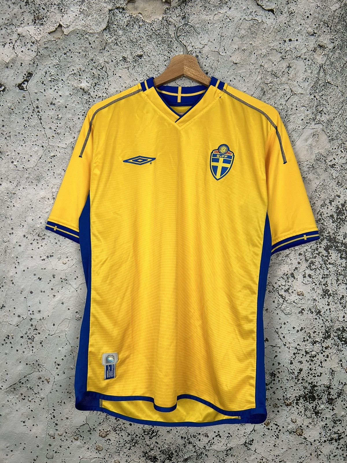 Umbro Vintage Sweden Umbro Soccer Jersey Football World Cup Size US M / EU 48-50 / 2 - 1 Thumbnail