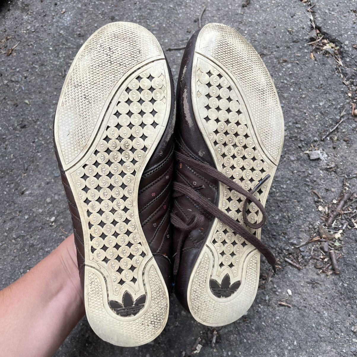 Adidas 00s Adidas midiru speed leather Y2K Japan Sneakers samba og Size US 9 / IT 39 - 4 Thumbnail