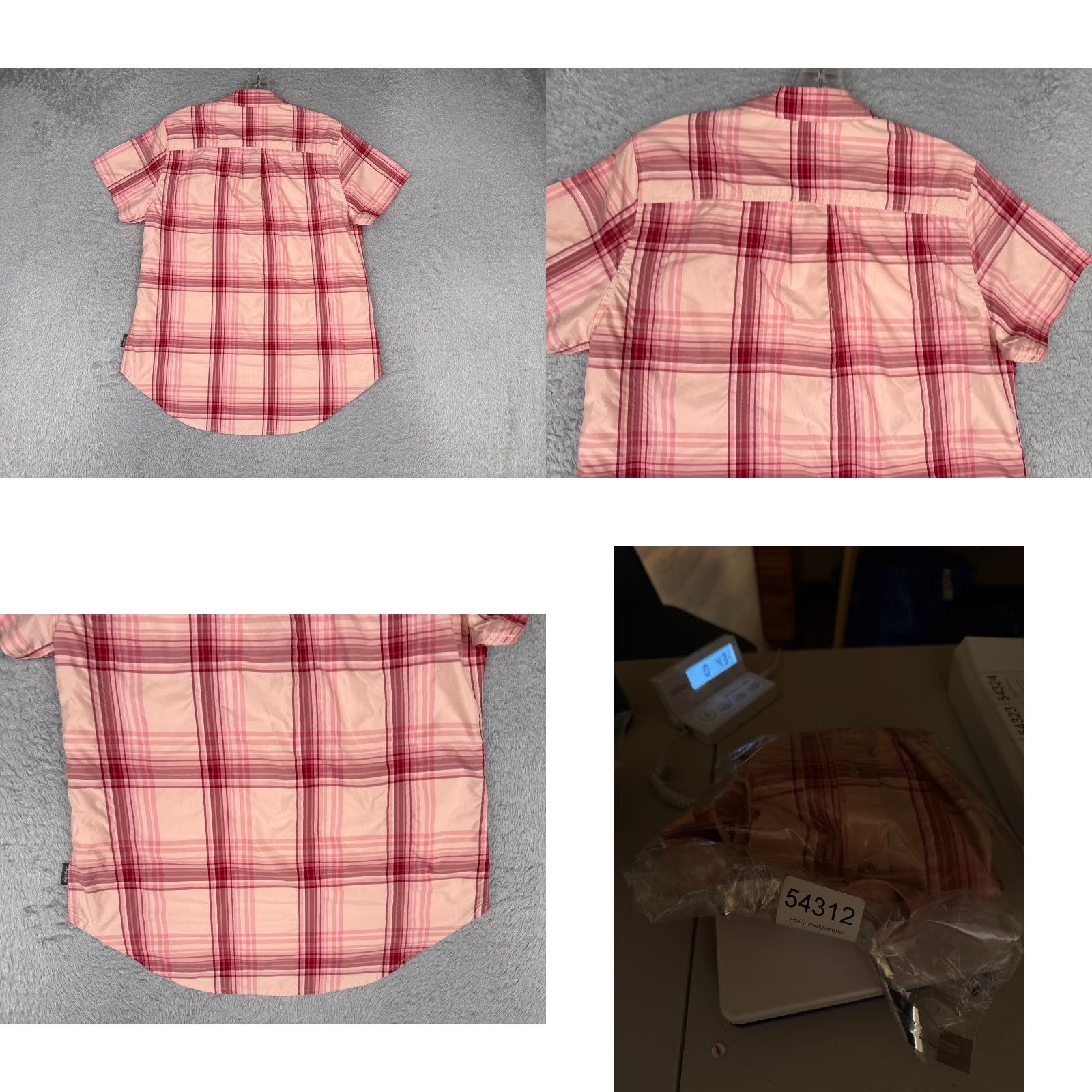Eddie Bauer Eddie Bauer Shirt Women Small Pink Plaid Button Up Vented Fish Angler Women Size S / US 4 / IT 40 - 9 Thumbnail