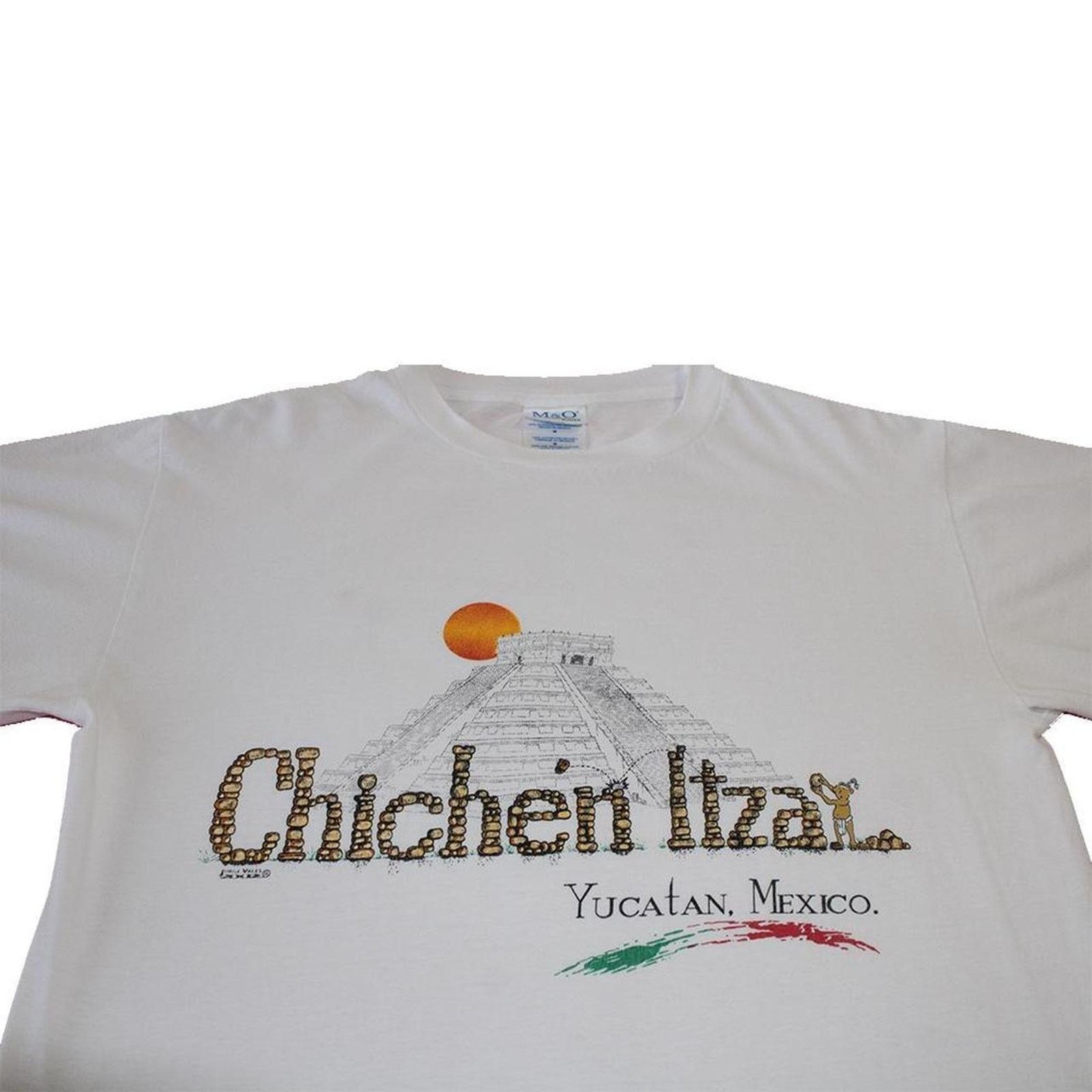 Vintage Vintage 2000's Yucatan Mexico White Graphic tee Size US M / EU 48-50 / 2 - 4 Thumbnail