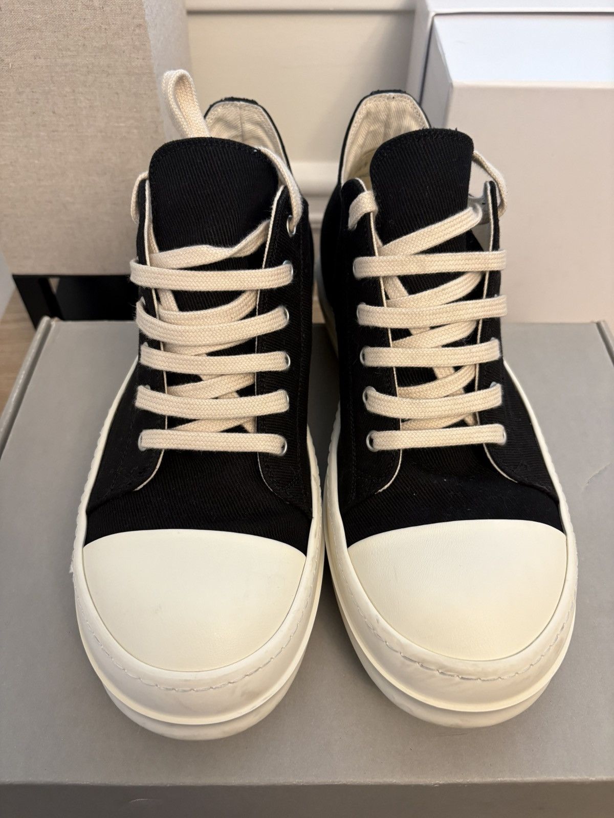 Rick Owens Rick Owens DRKSHDW Luxor low pentagram Size US 9 / EU 42 - 3 Thumbnail