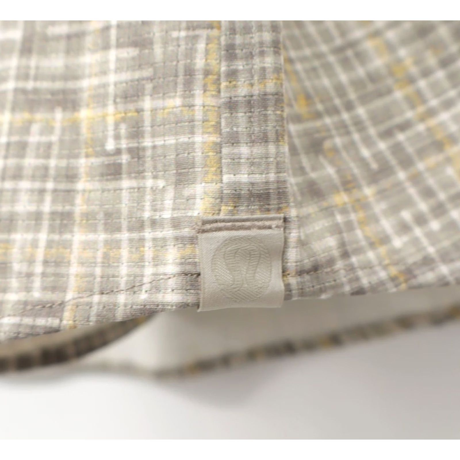 Lululemon Lululemon Button-Up Short Sleeve Ventlight Marker Check Raw Multi M Mens Shirt Multicolor Polyester Blend 21" Pit to Pit 28.5" Shoulder to Hem Size US 31 - 3 Thumbnail