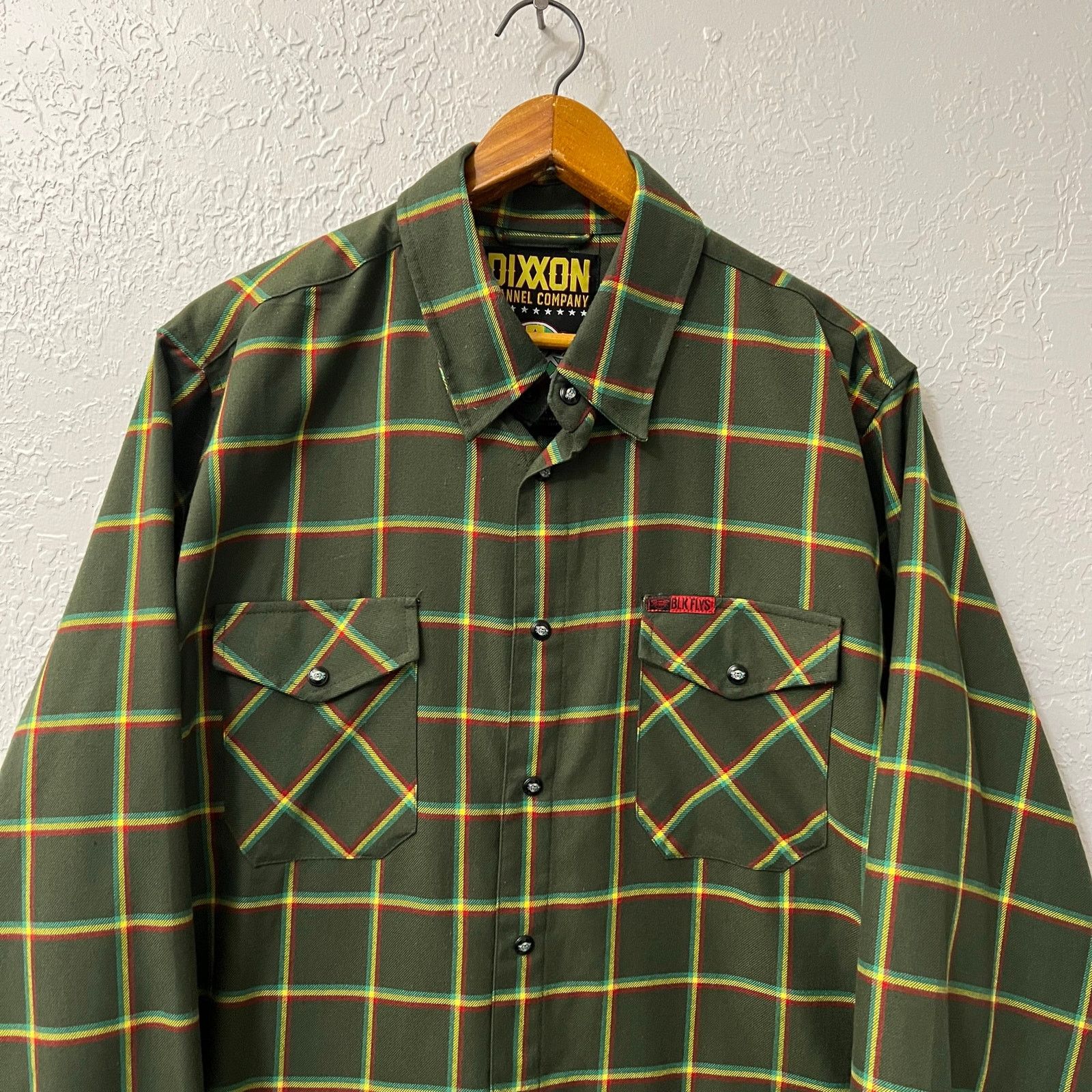 Dixxon Dixxon Flannel Company Flysouljah Plaid Shirt Mens Large Size US L / EU 52-54 / 3 - 1 Thumbnail