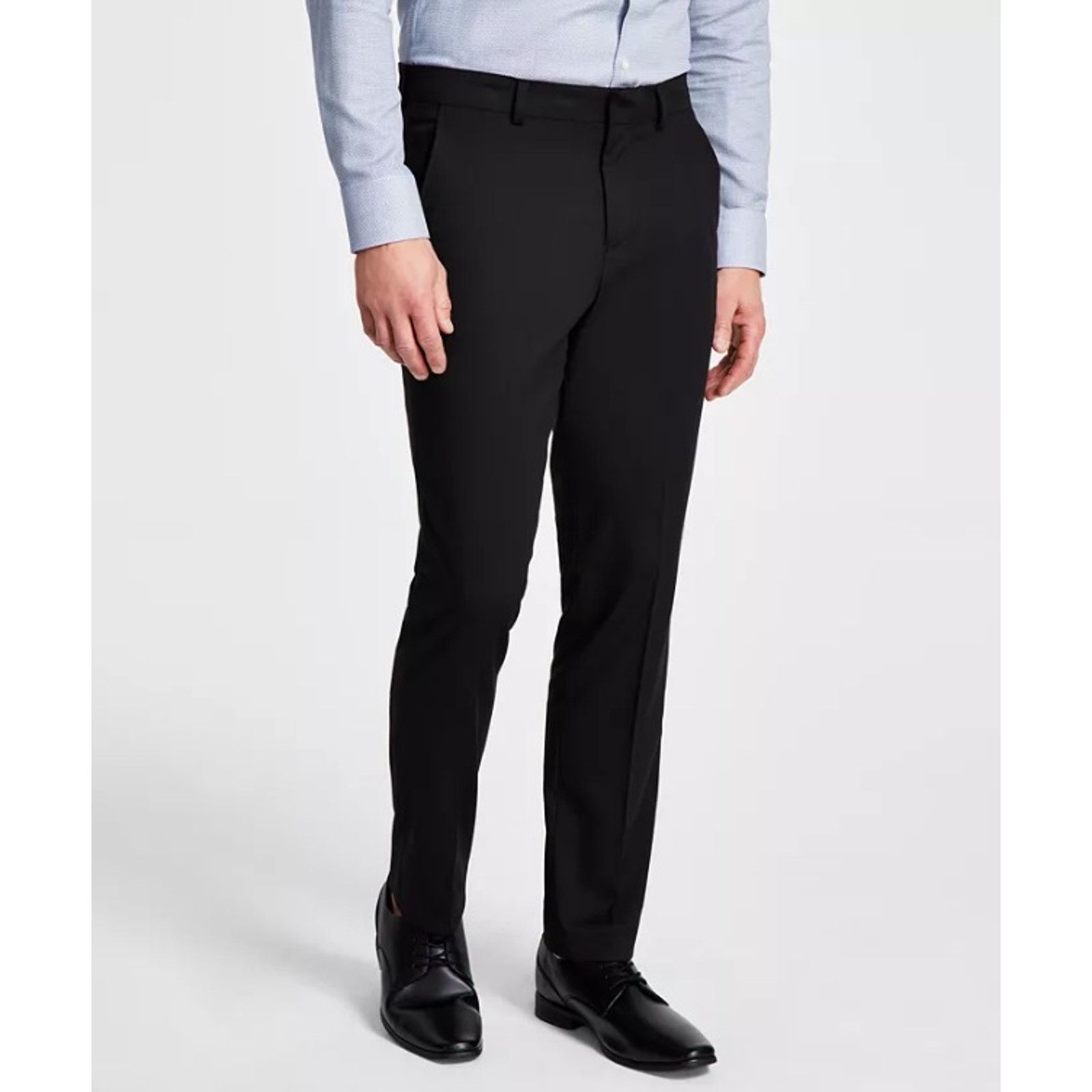 Kenneth Cole Kenneth Cole Reaction Men's Black Slim Dress Pants 36W 32L Size US 36 / EU 52 - 1 Thumbnail