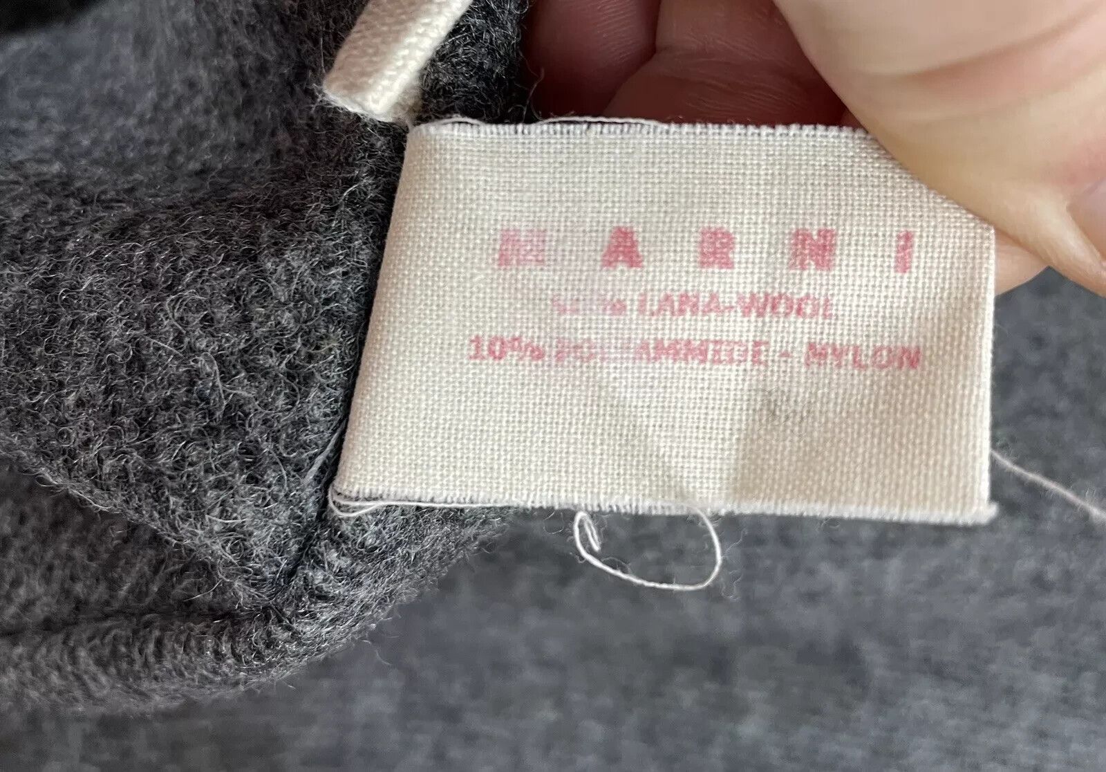 Marni MARNI Wool Short A-line Womens Skirt Grey Size 40 Size 27" / US 4 / IT 40 - 17 Thumbnail