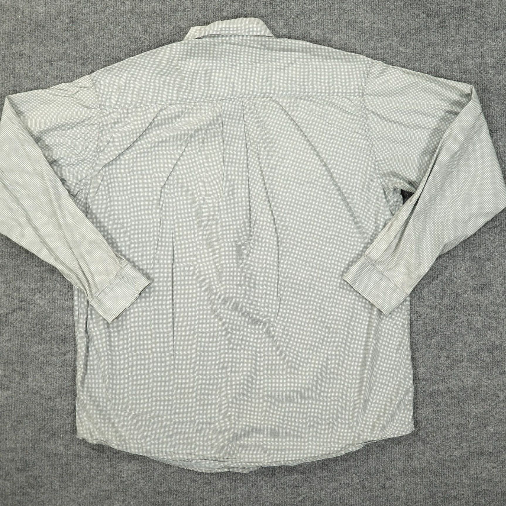 Logo 7 Cinch Shirt Mens XL Gray Micro Dot Button Down Long Sleeve Cotton Western Logo Size US XL / EU 56 / 4 - 6 Thumbnail
