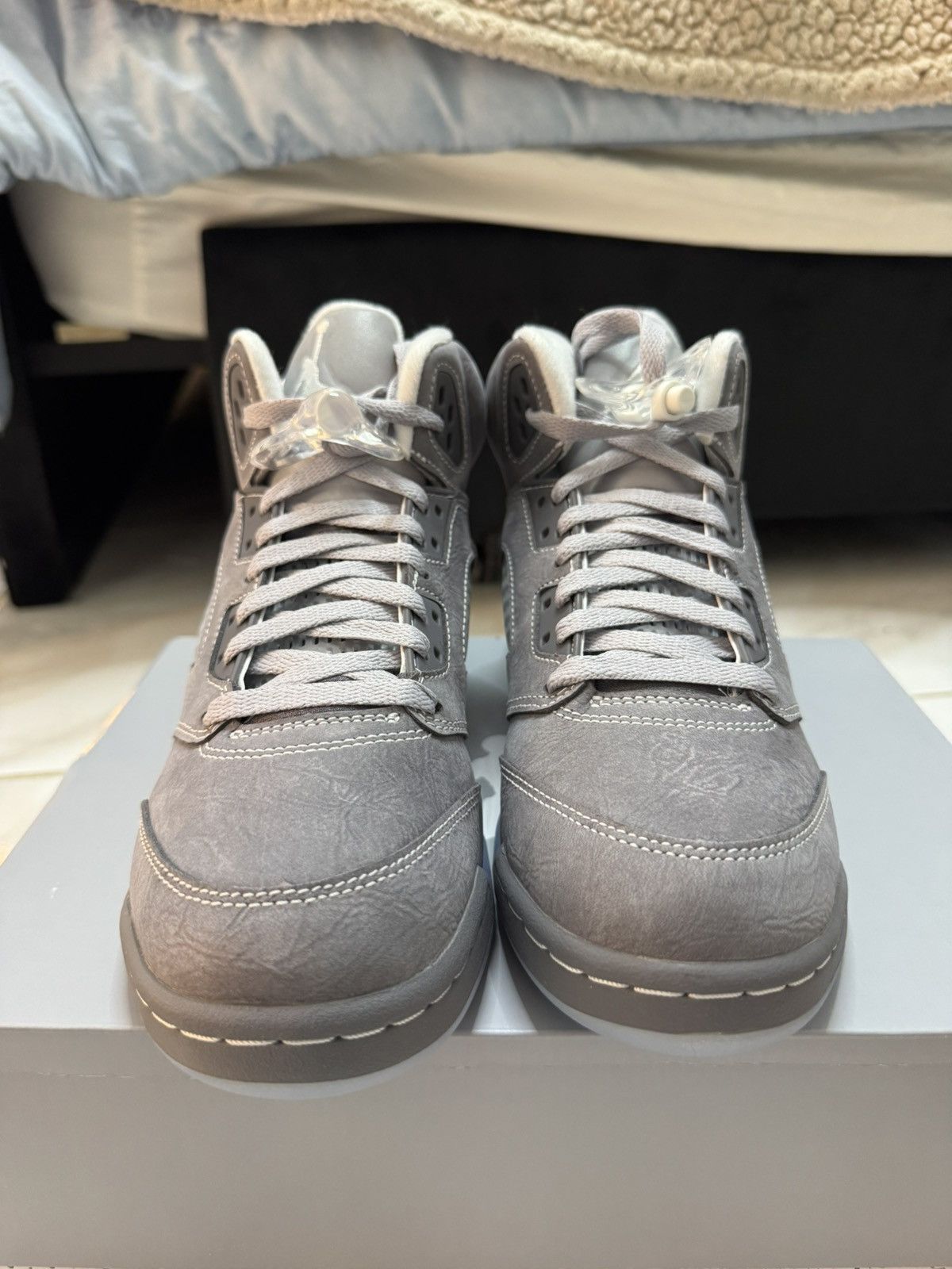 Jordan Brand Jordan 5 Retro Wolf Grey 2026 GS Size 7Y DS Size US 7 / EU 40 - 5 Thumbnail