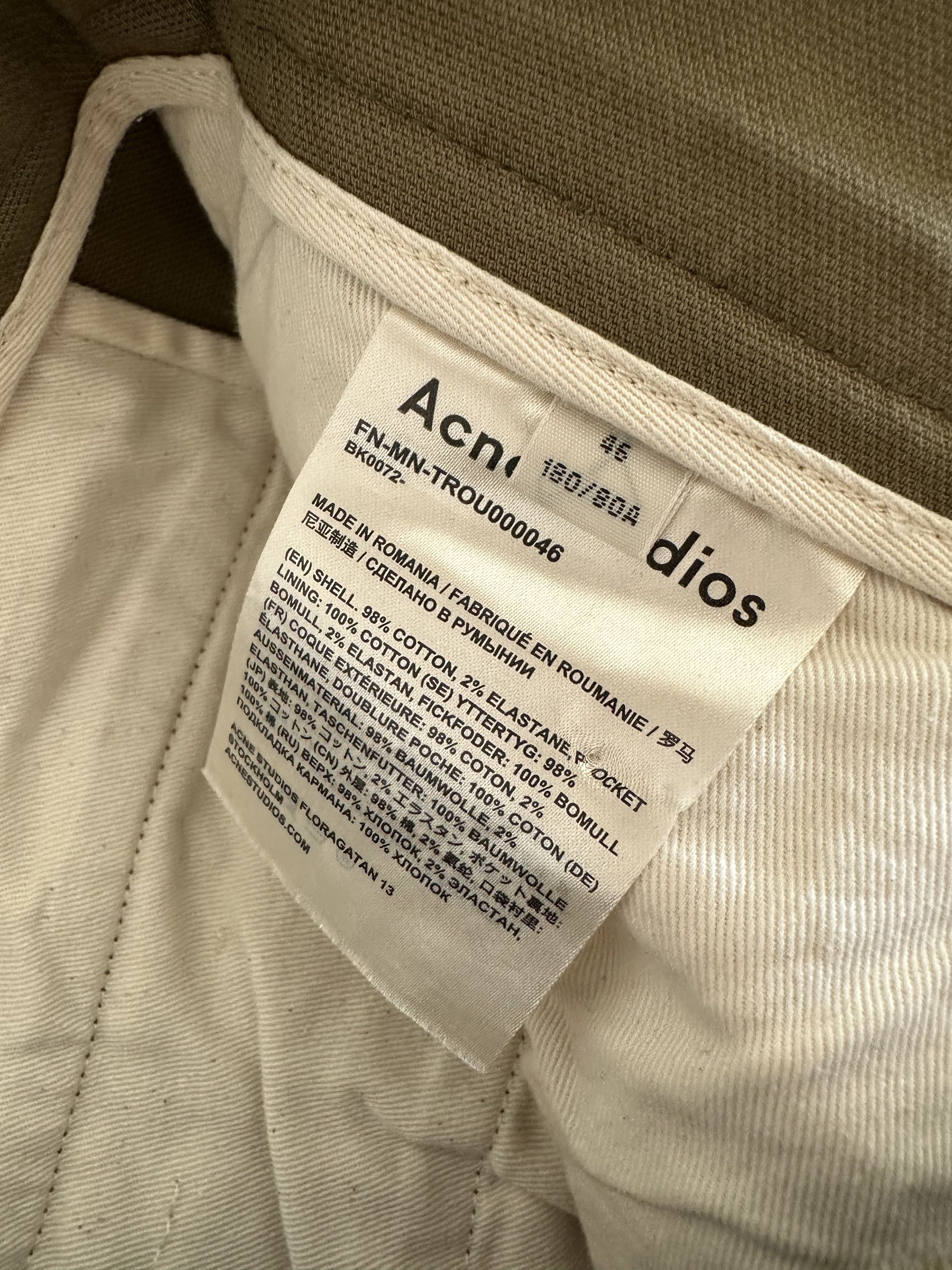 Acne Studios Acne Studios Pleated Trousers Size US 32 / EU 48 - 5 Thumbnail