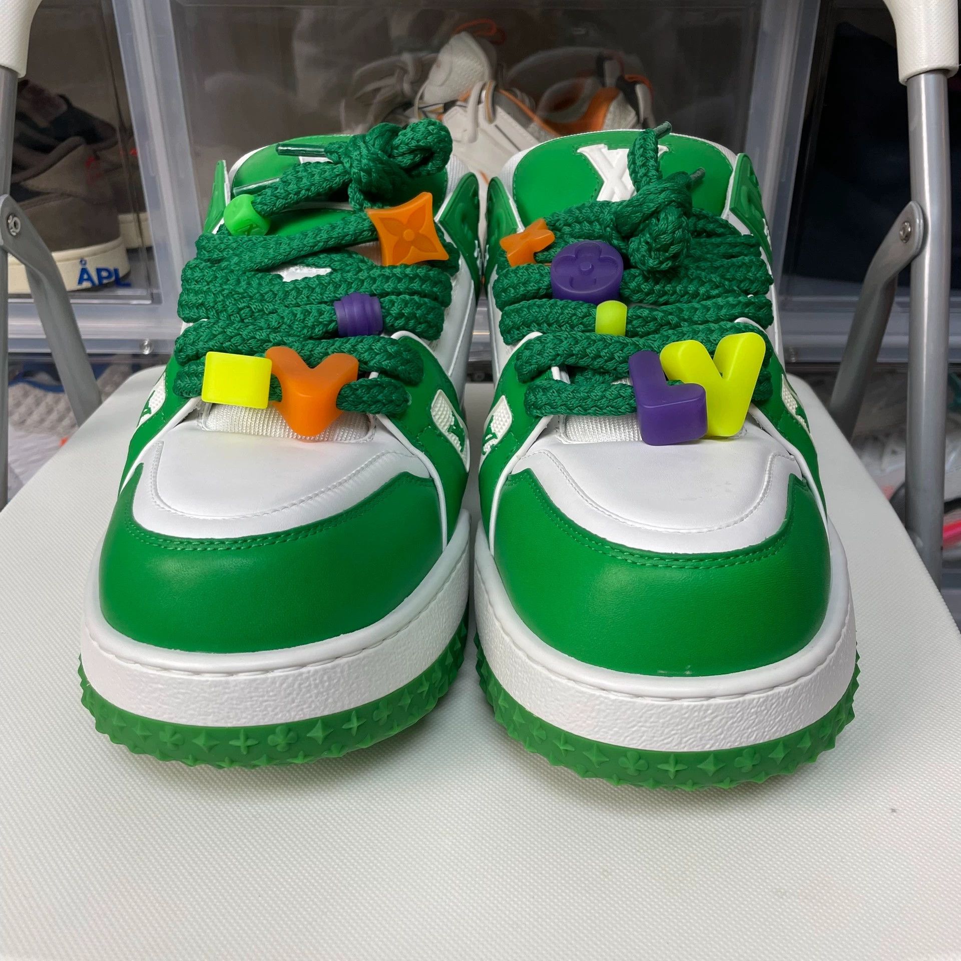 Louis Vuitton LOUIS VUITTON Trainer Jigglypuff 45.5 NEW Size US 12.5 / EU 45-46 - 2 Thumbnail