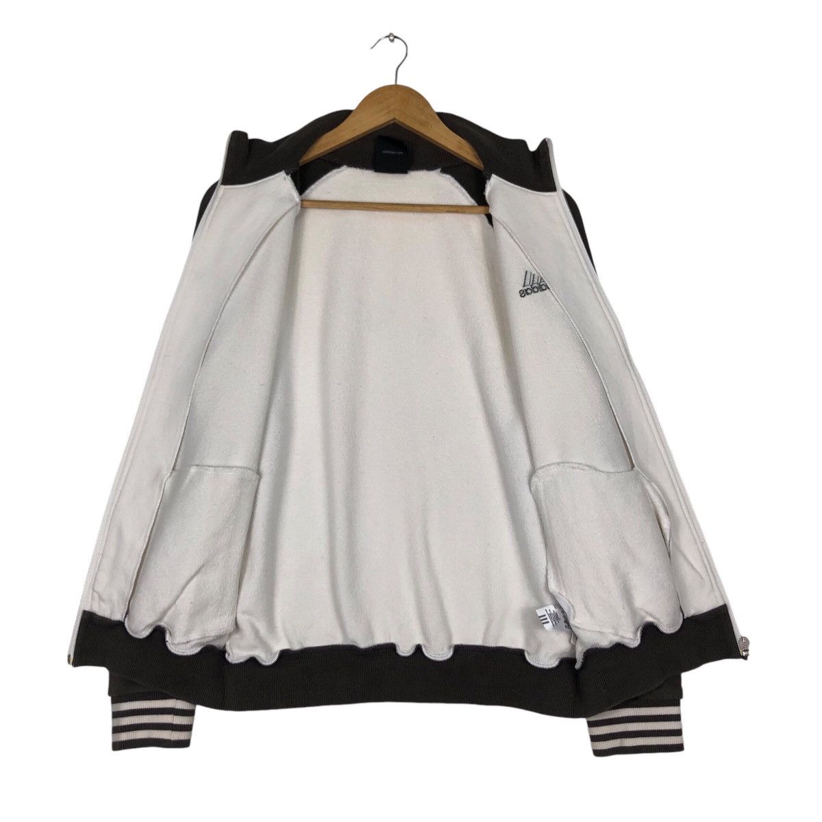 Adidas × Vintage Adidas 90s Long Sleeve Three Stripe Vintage Sweater Size US S / EU 44-46 / 1 - 11 Thumbnail