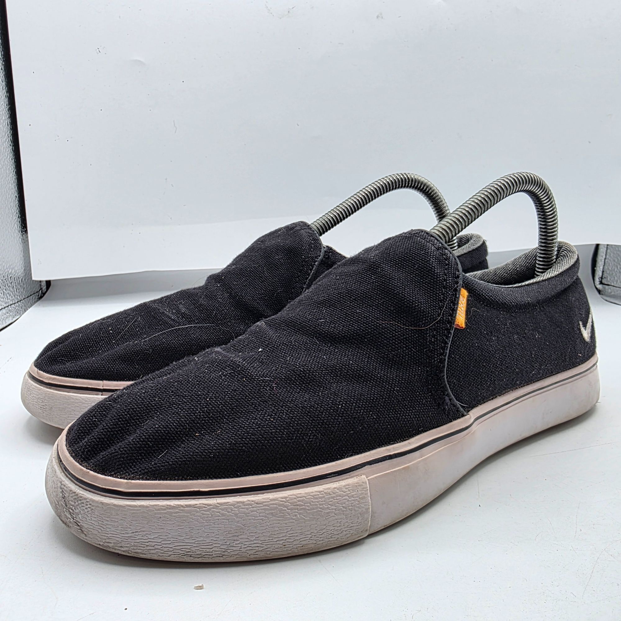 Nike Nike Court Royale AC Womens 9 Black Slip On Sneakers Casual Size US 9 / IT 39 - 4 Thumbnail