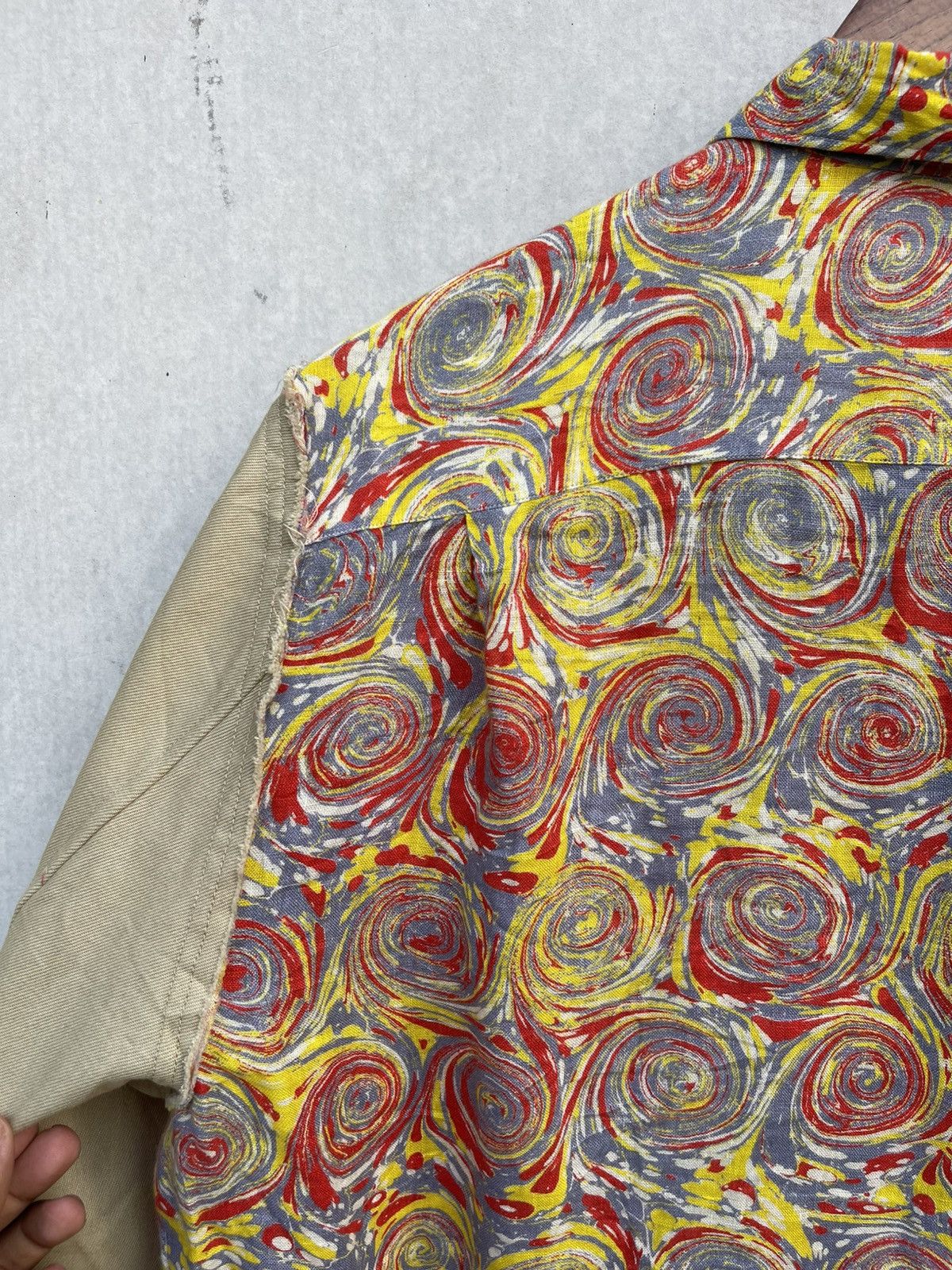 Comme des Garcons SHIRT 🔥 S/S 2015 COMME des GARCONS "FUCKING YOUNG" HYBRID SHIRT Size US M / EU 48-50 / 2 - 16 Thumbnail