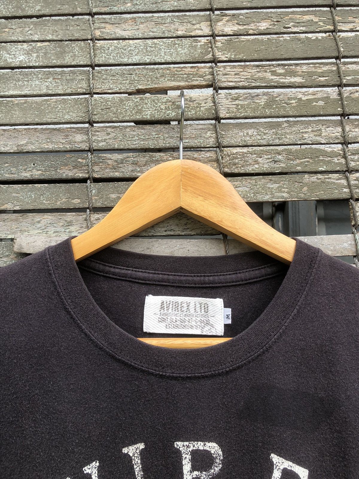 Avirex Vintage Sunfaded Avirex Tenth Air Force Big Logo Tee Size US M / EU 48-50 / 2 - 8 Thumbnail