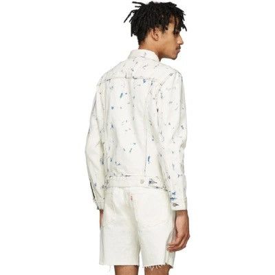Levi's Levi’s Maison Margiela Style Denim Trucker Jacket Saltwater Size US M / EU 48-50 / 2 - 11 Thumbnail