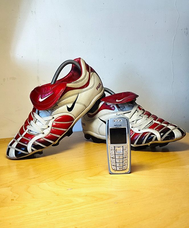 Nike Football Cleats 2003 Nike Air Ninety FG 302242 002 Size US 9 / EU 42 - 1 Thumbnail