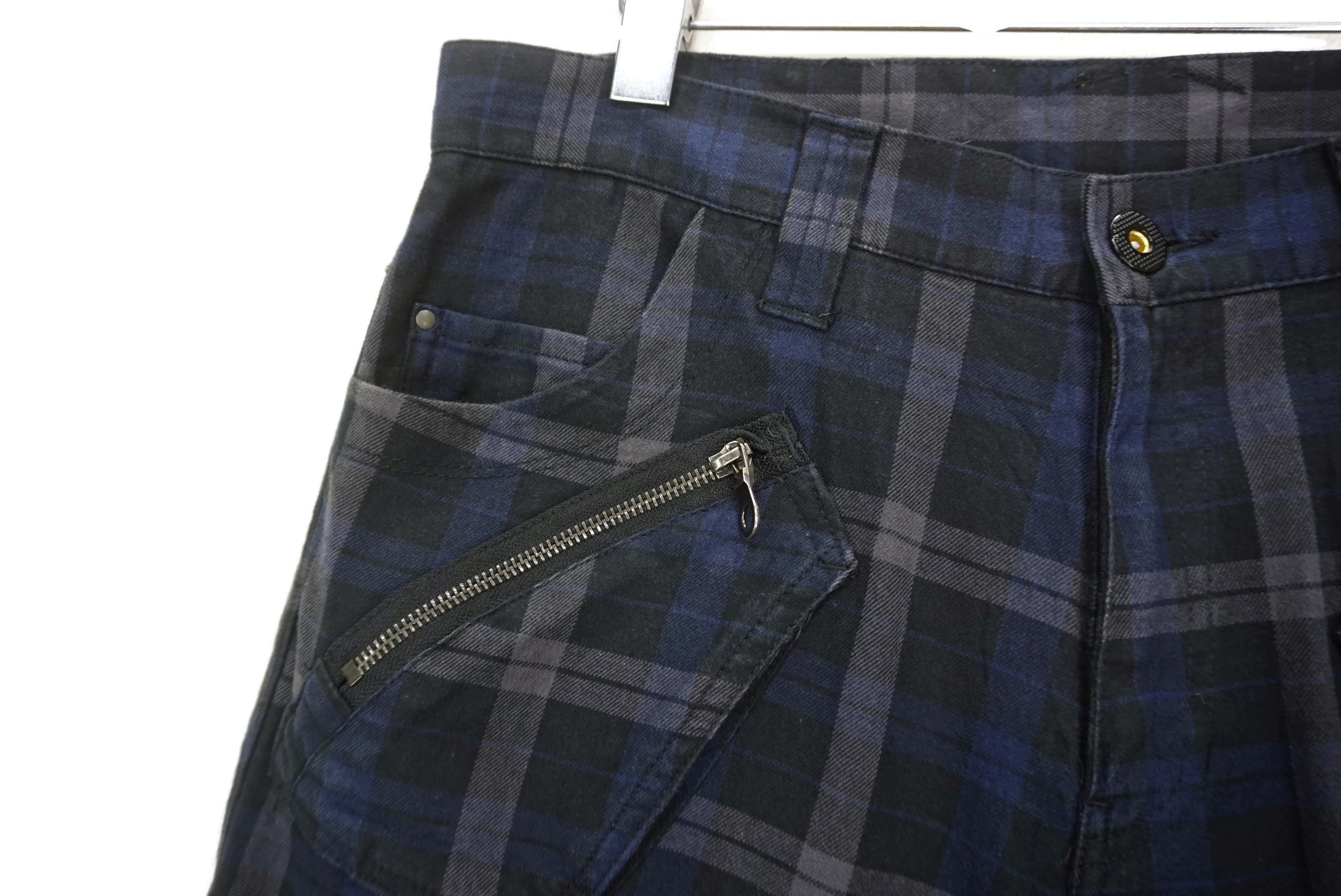 Japanese Brand PPFM Pants Size W33xL30 J-Shaped Fatigues Multi Zipper Baker Size US 30 / EU 46 - 4 Thumbnail