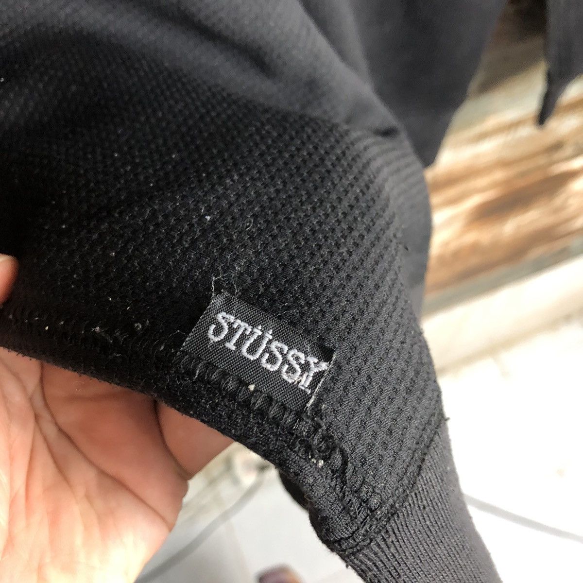 Stussy DL Stussy vintage plain Black Sweatshirt sweater #A2331 Size US M / EU 48-50 / 2 - 12 Thumbnail