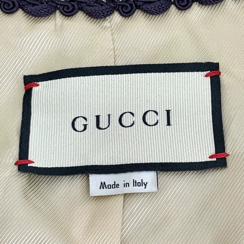 Gucci Gucci Color-blocked logo jacquard wool long-sleeved tweed Size XS / US 0-2 / IT 36-38 - 5 Thumbnail