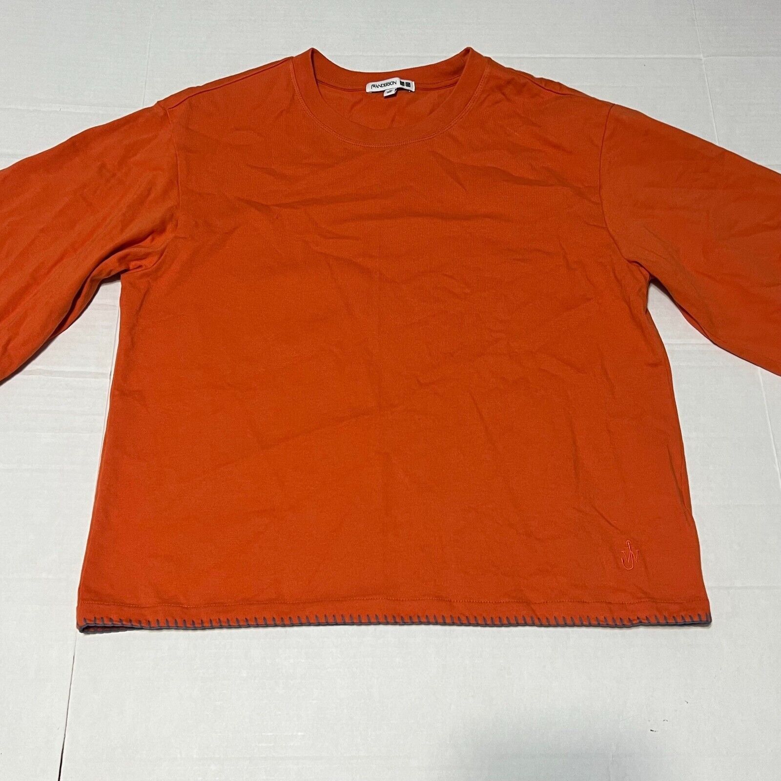 Uniqlo Uniqlo JW Anderson Women's Medium Blanket Orange Half Sleeve Size M / US 6-8 / IT 42-44 - 2 Thumbnail