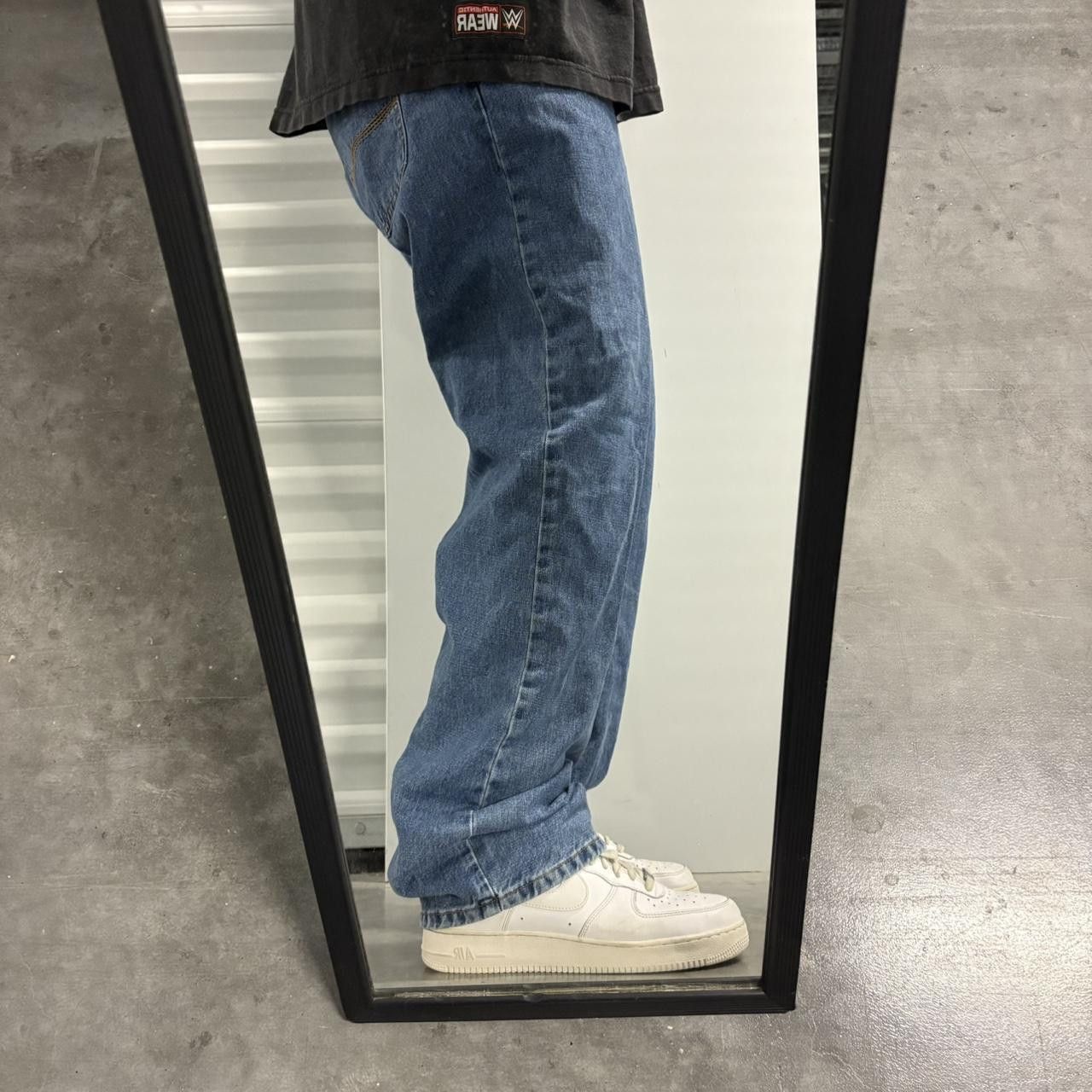 Tommy Hilfiger Crazy Vintage Y2K/2000s Baggy Tommy Hilfiger Medium Wash Skater Style Denim Jeans! Size US 34 / EU 50 - 2 Thumbnail