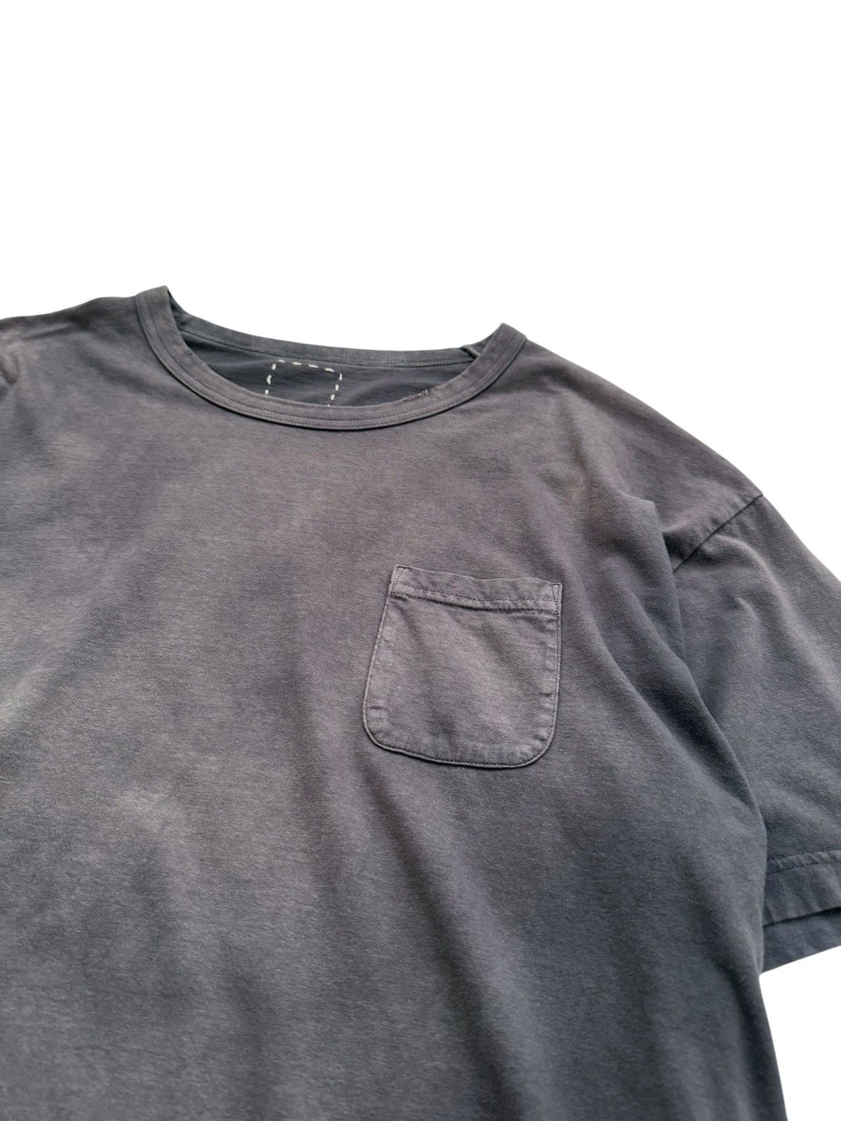 Visvim Jumbo Crash DMGD Faded Distressed Pocket Shirt Size US XL / EU 56 / 4 - 3 Thumbnail