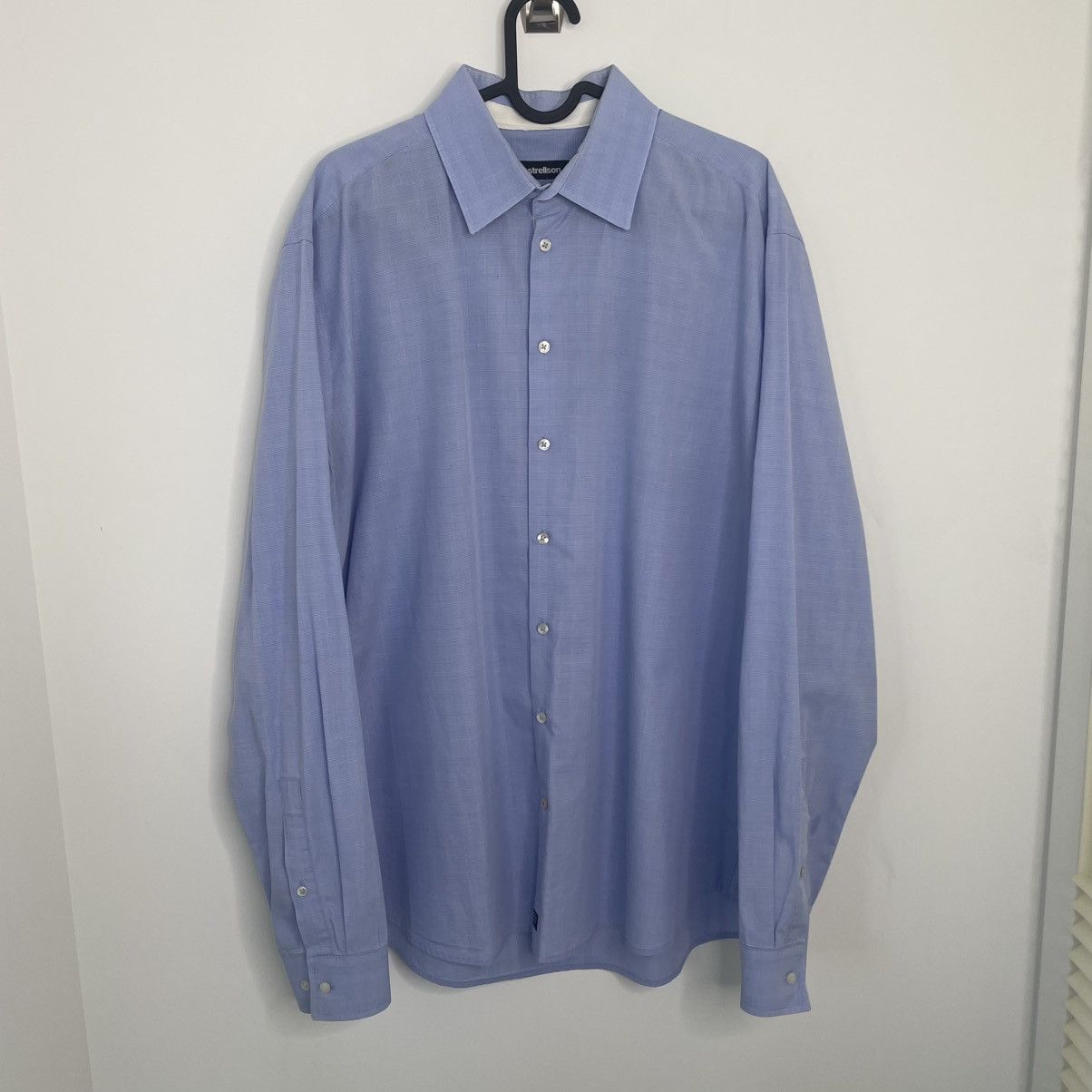 Strellson Strellson Dress Shirt Slim Fit Blue 43/17/XL Size US L / EU 52-54 / 3 - 1 Thumbnail