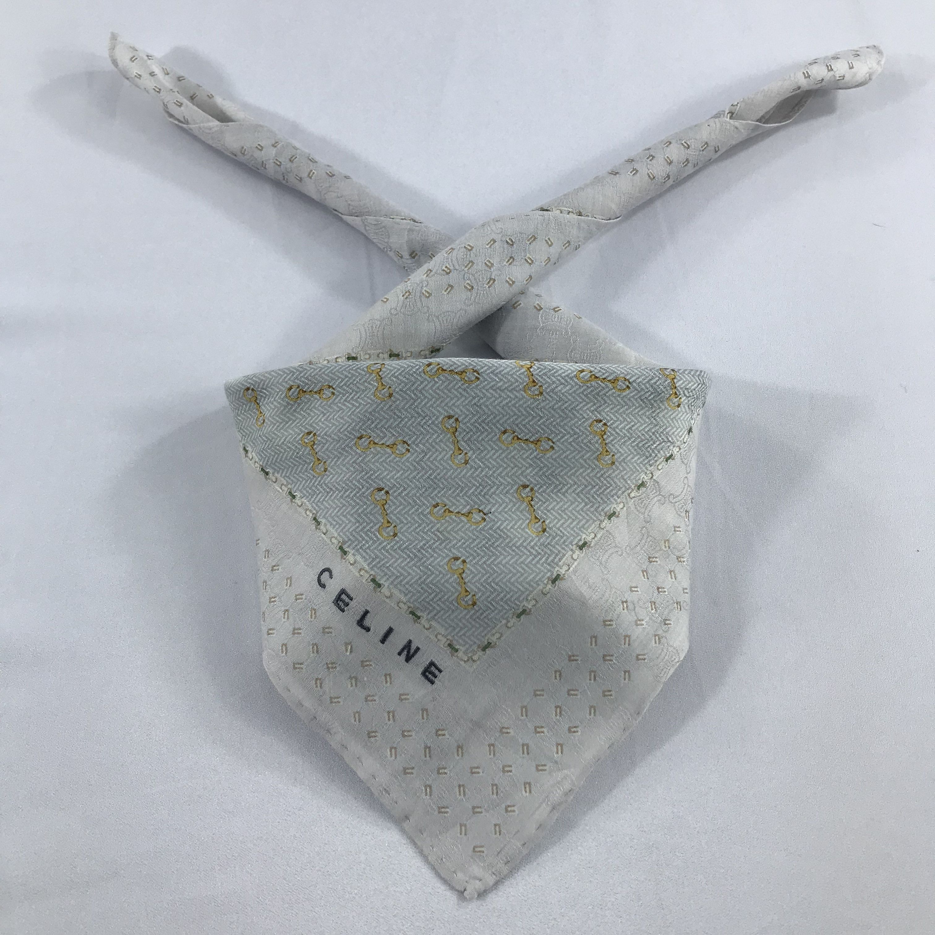 Celine × Vintage Celine Bandana / Handkerchief / Neckerchief - S1975 Size ONE SIZE - 3 Thumbnail