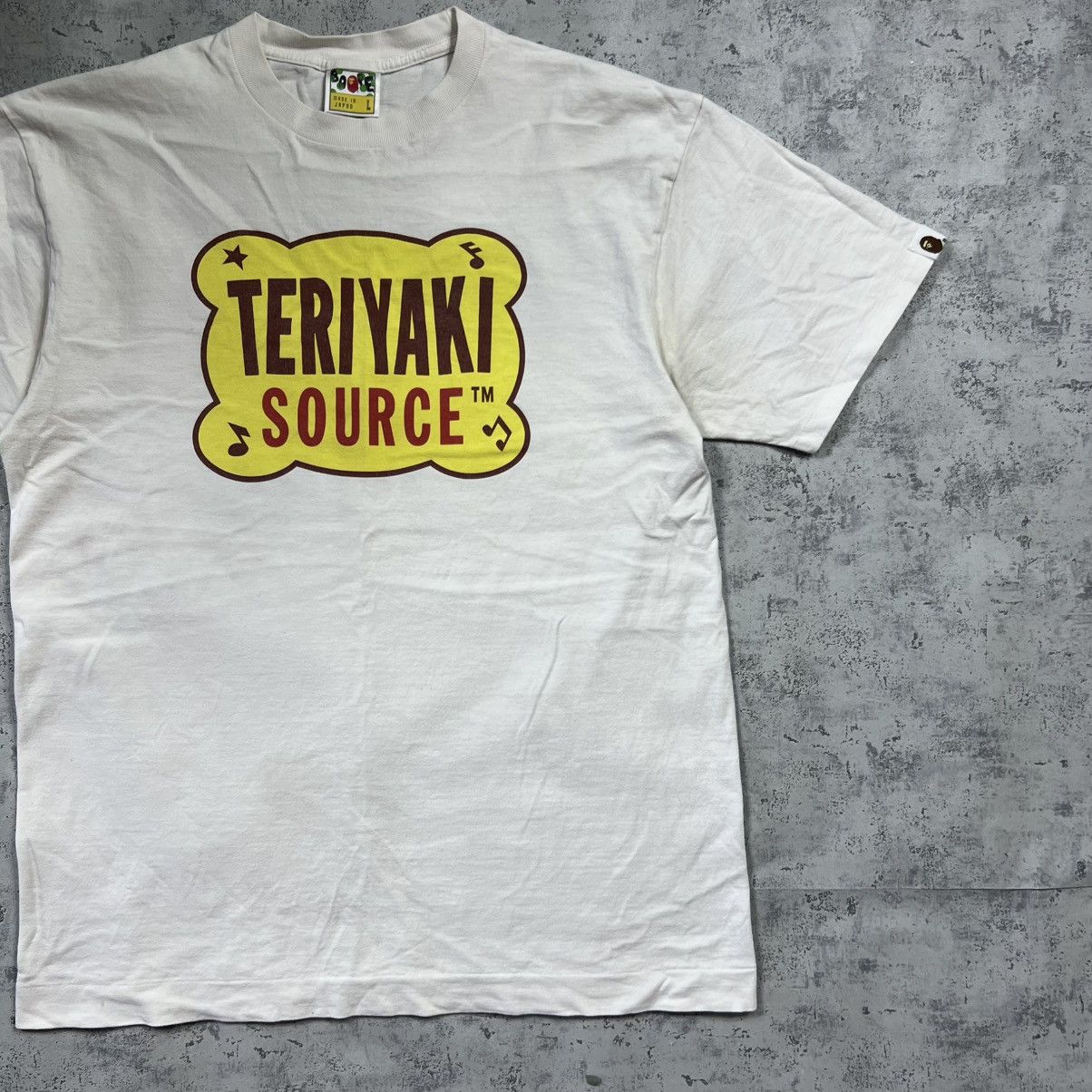 Bape A Bathing Ape Teriyaki Source Vintage Tee T-Shirt Size US L / EU 52-54 / 3 - 3 Thumbnail