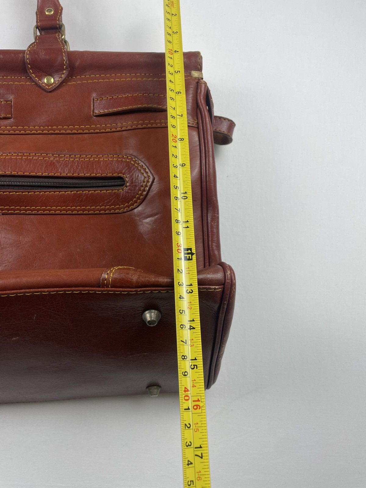 Genuine Leather Rare Pat-CAT Vintage Full Leathers Handmade Made in Italy Size ONE SIZE - 13 Thumbnail