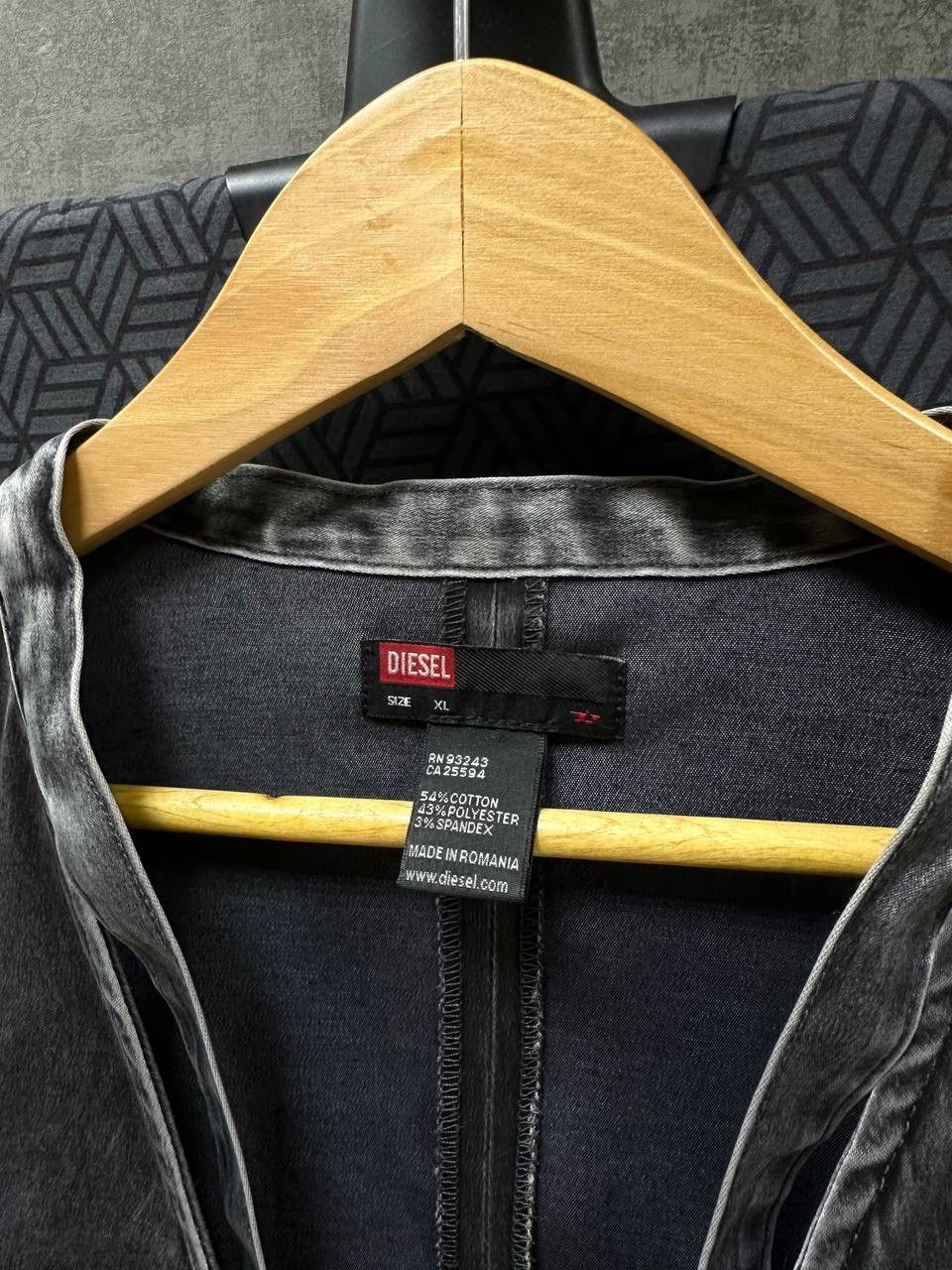 Diesel × Vintage Vintage Diesel Avant Garde Gray Women Dress Size XL / US 12-14 / IT 48-50 - 8 Thumbnail