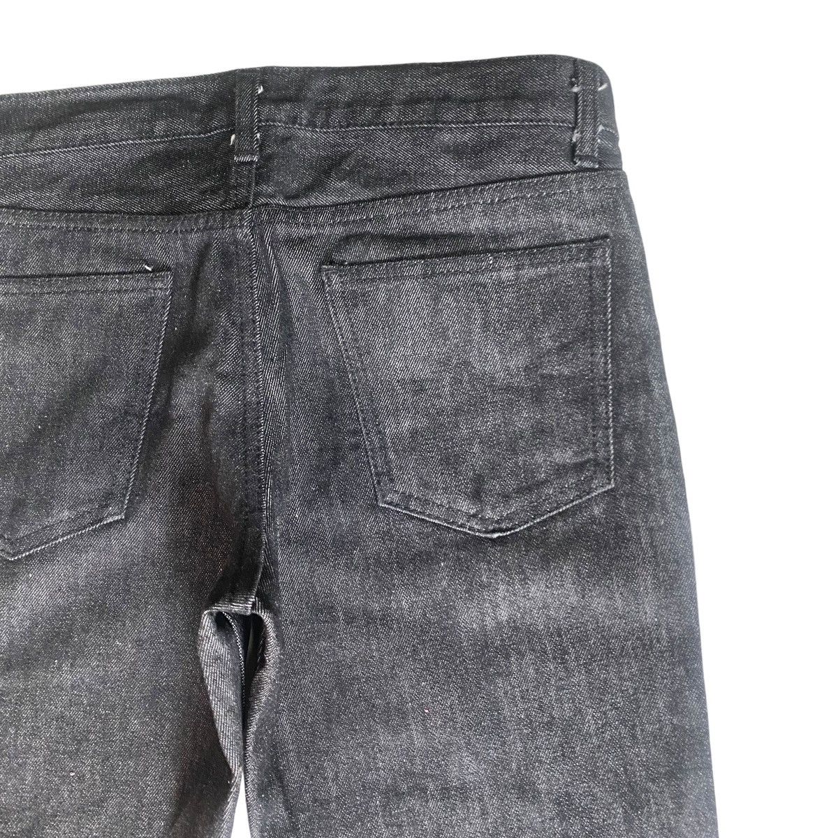 RIPVANWINKLE RIP VAN WINKLE Denim Flare Jeans Black Size US 29 - 11 Thumbnail