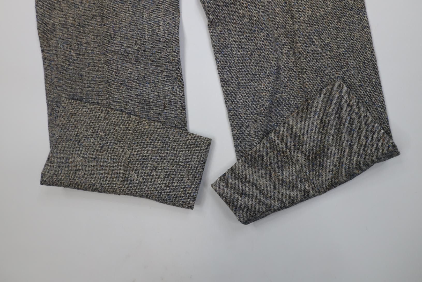 Vintage Vintage 70s Streetwear Wool Tweed Bell Bottoms Pants USA Size US 29 - 6 Thumbnail