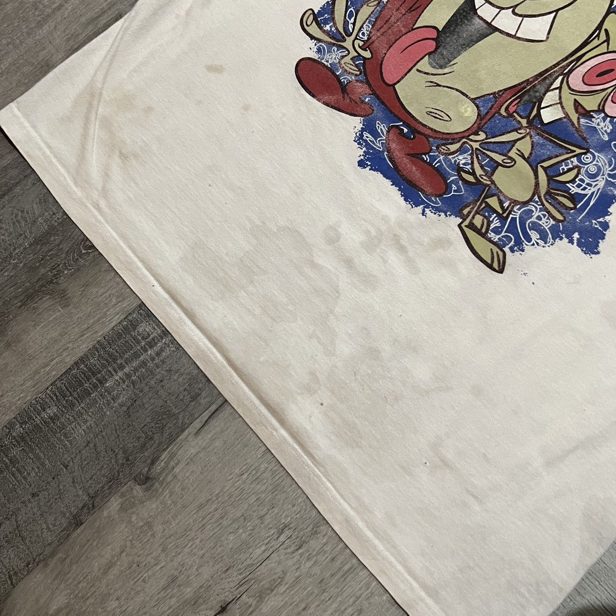 Vintage Ren And Stimpy Repeat Offenders Distressed Cartoon T Shirt Size US XXL / EU 58 / 5 - 4 Thumbnail