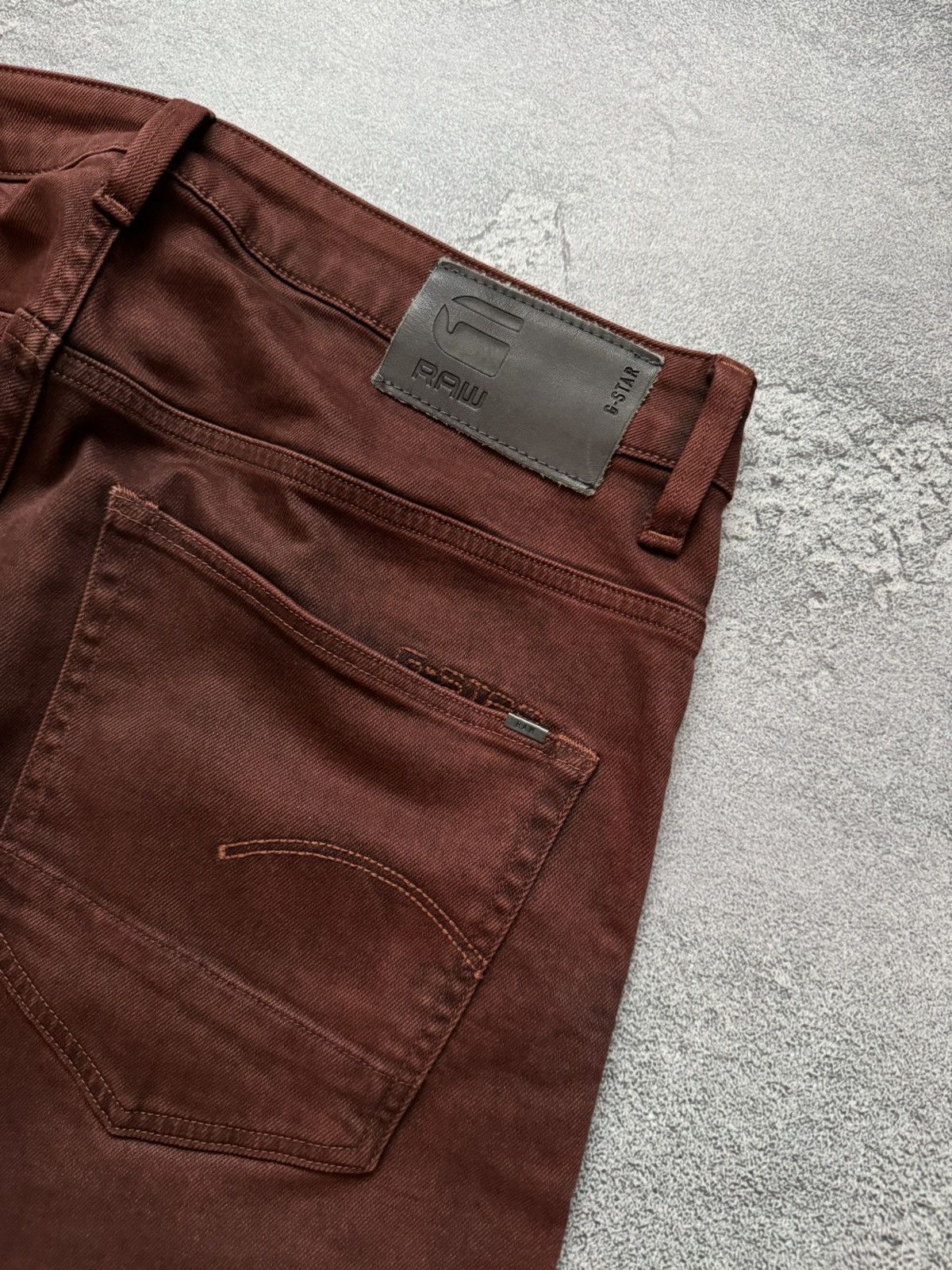 G-Star G star raw 34/34 3301 slim denim pant trouser Jean chino Size US 34 / EU 50 - 4 Thumbnail
