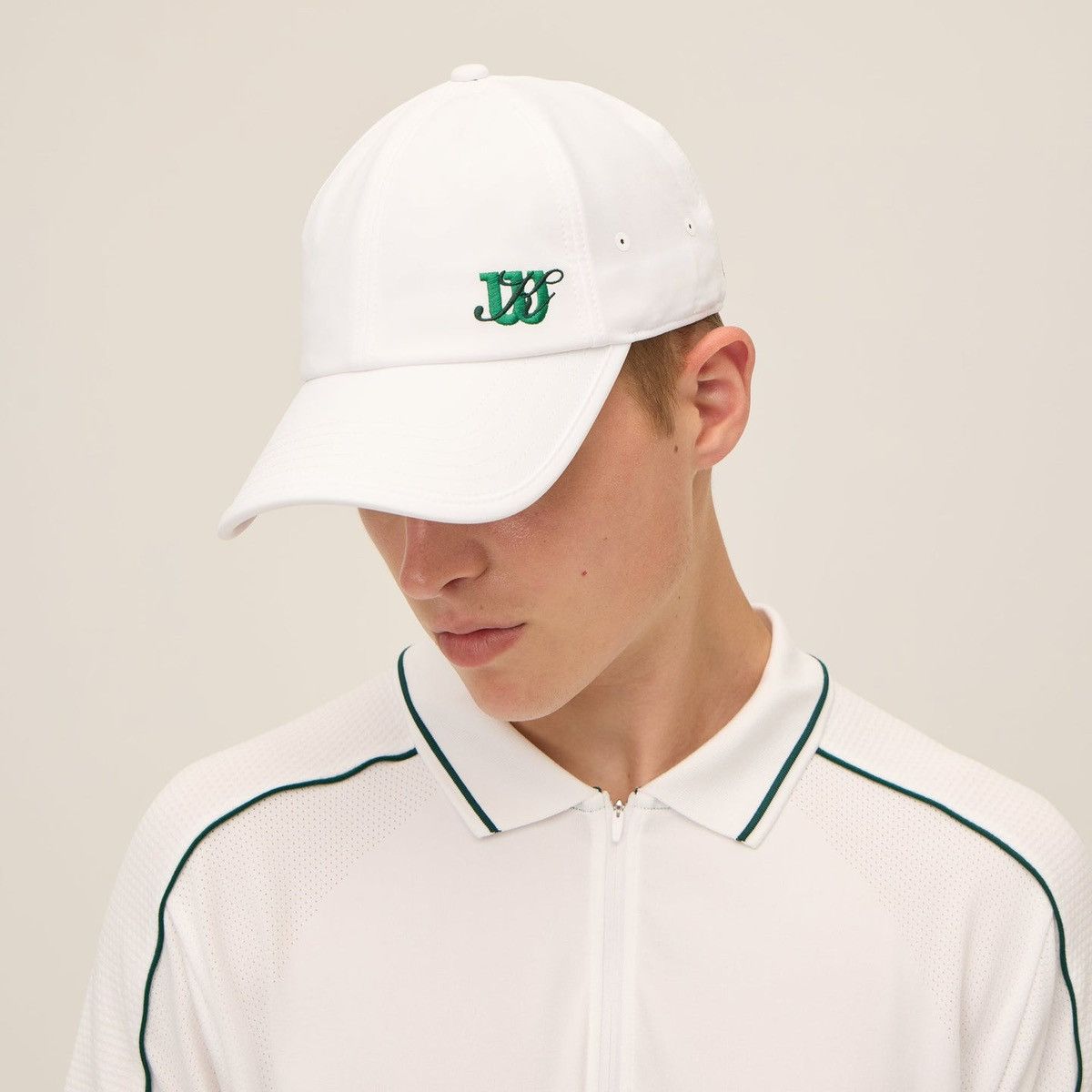 Kith × Wilson Kith for Wilson Unlined Active Cap White Hat size L/XL Size ONE SIZE - 2 Thumbnail